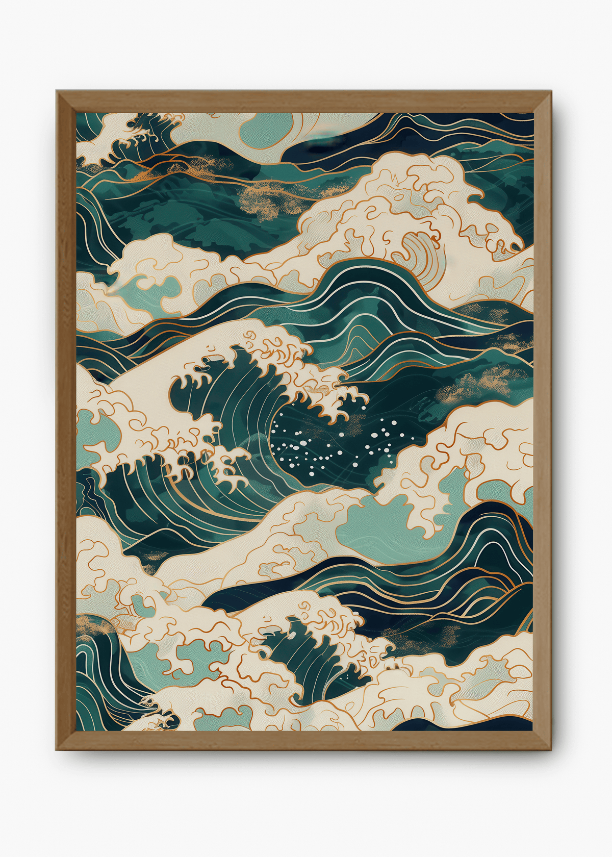 Quadro Japonês The Storm II