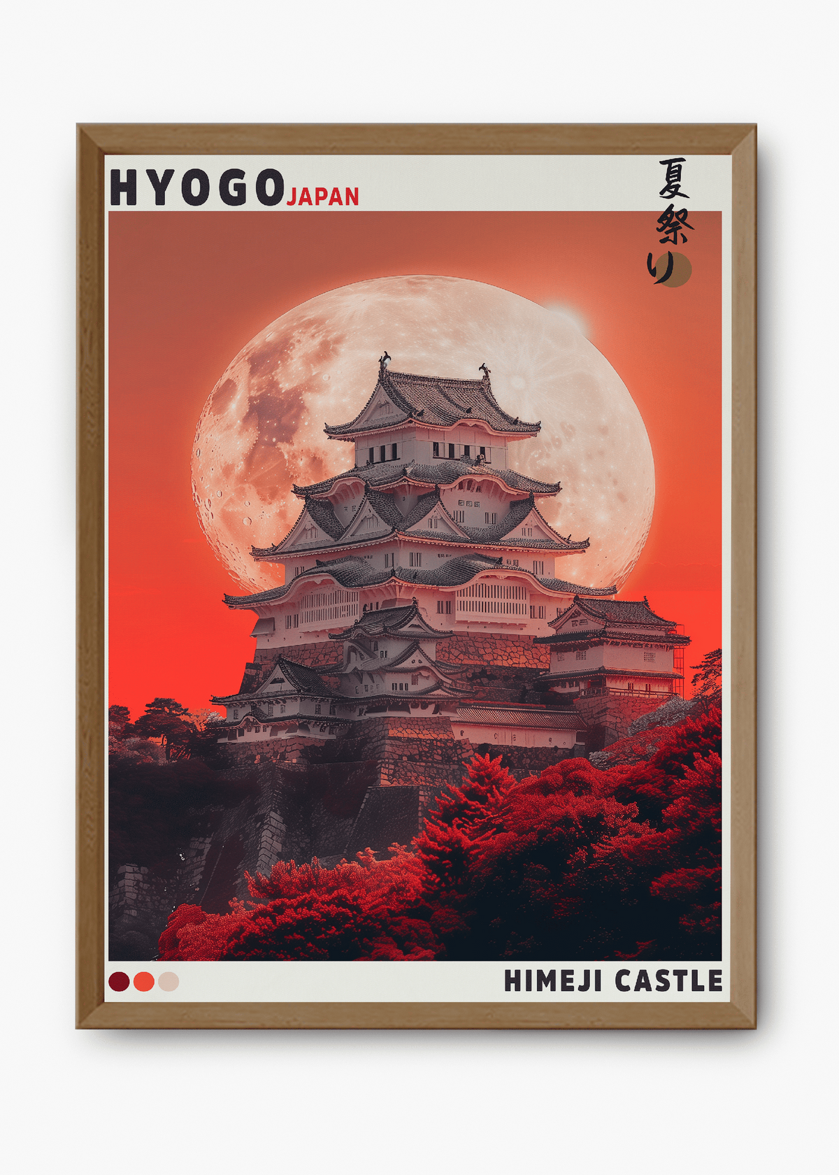 Quadro Japones Castle - 9