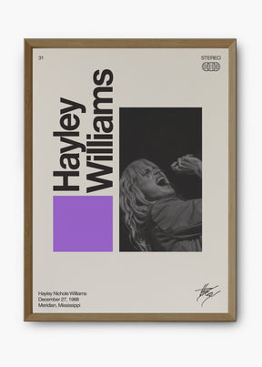 Quadro Signature Hayley Williams