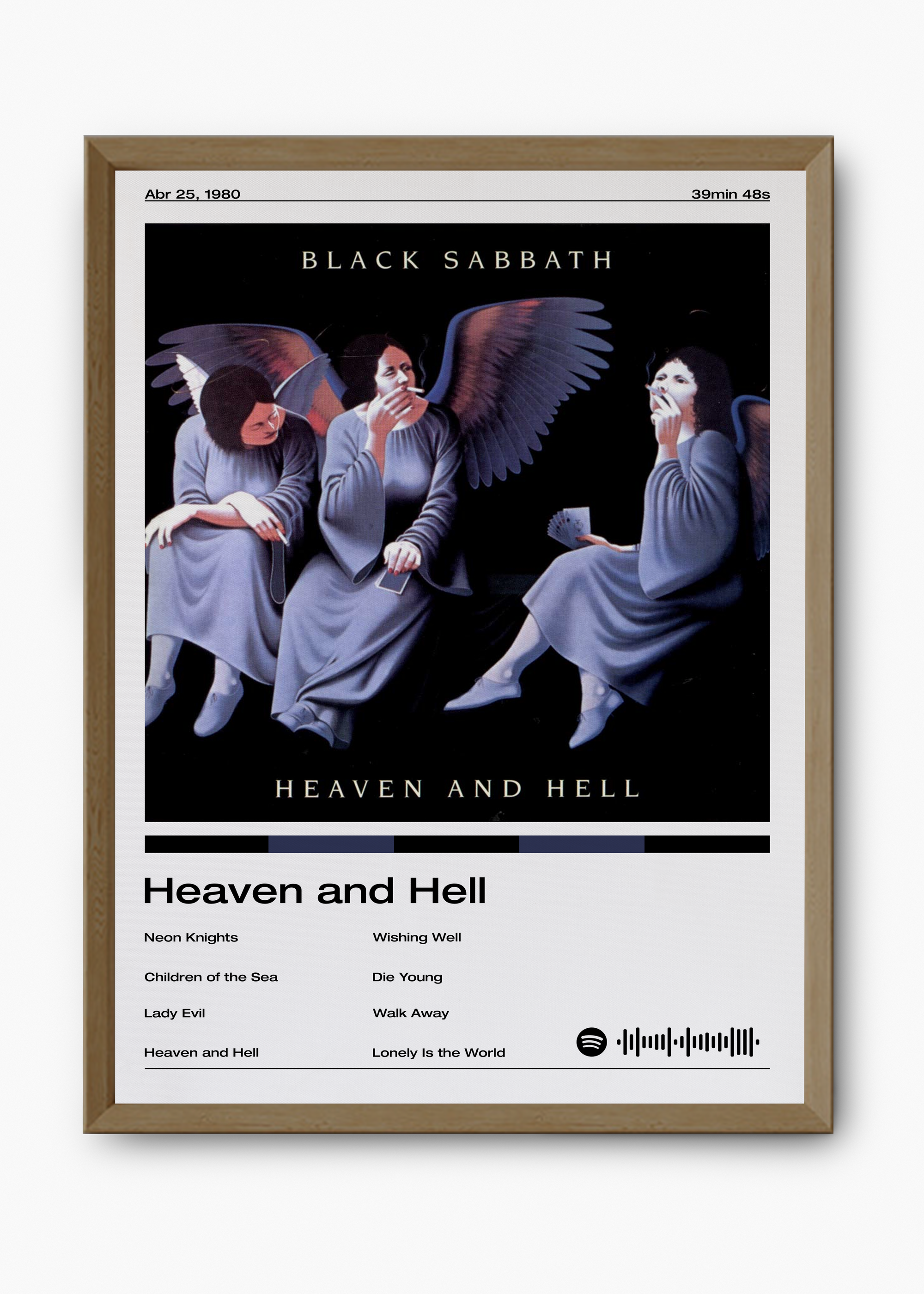 Quadro Black Sabbath Heaven and Hell - 9
