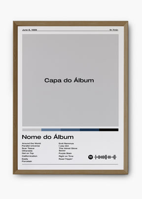 Quadro Spotify Personalizável - Álbum