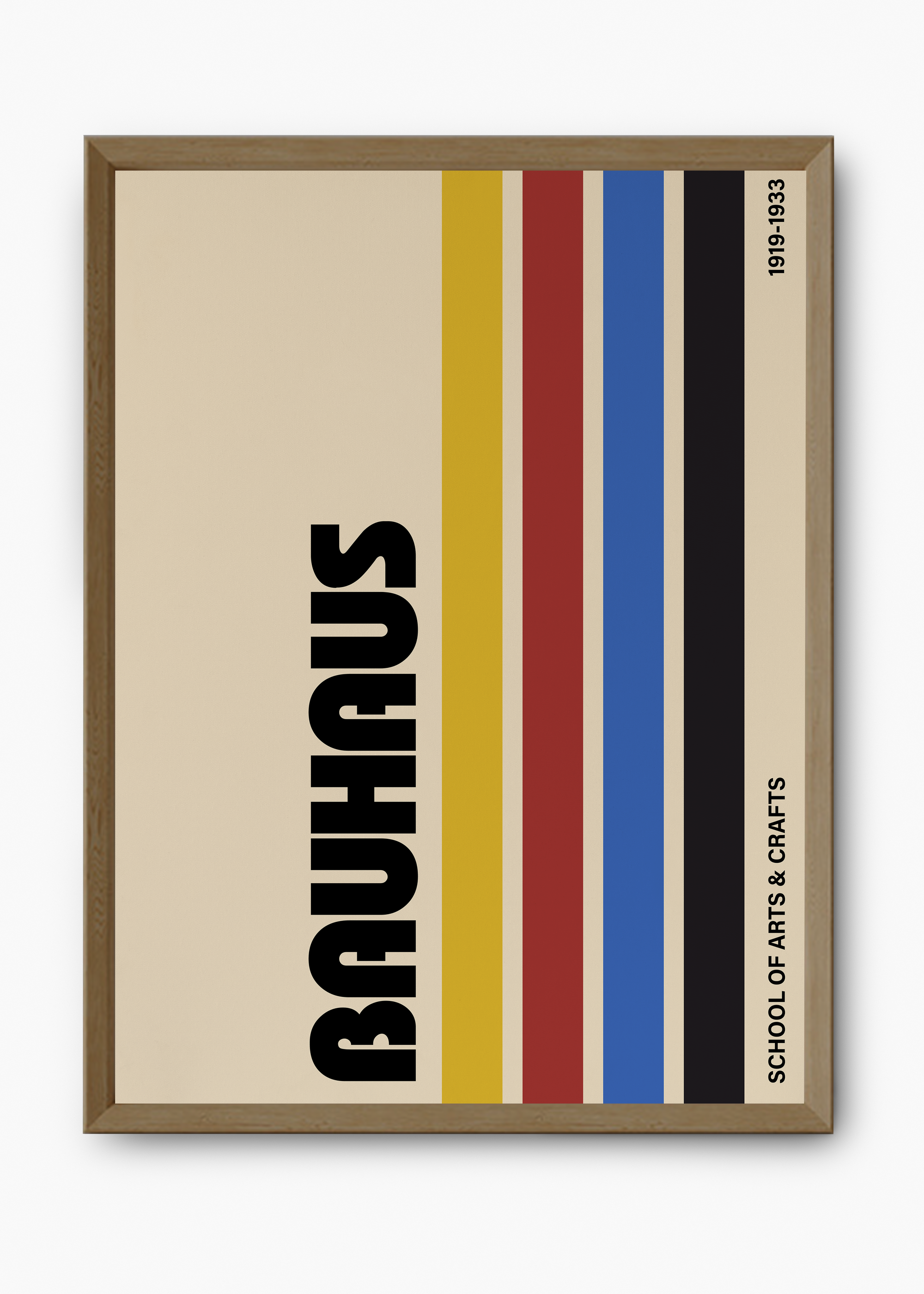 Quadro Bauhaus Primary Lines - 9