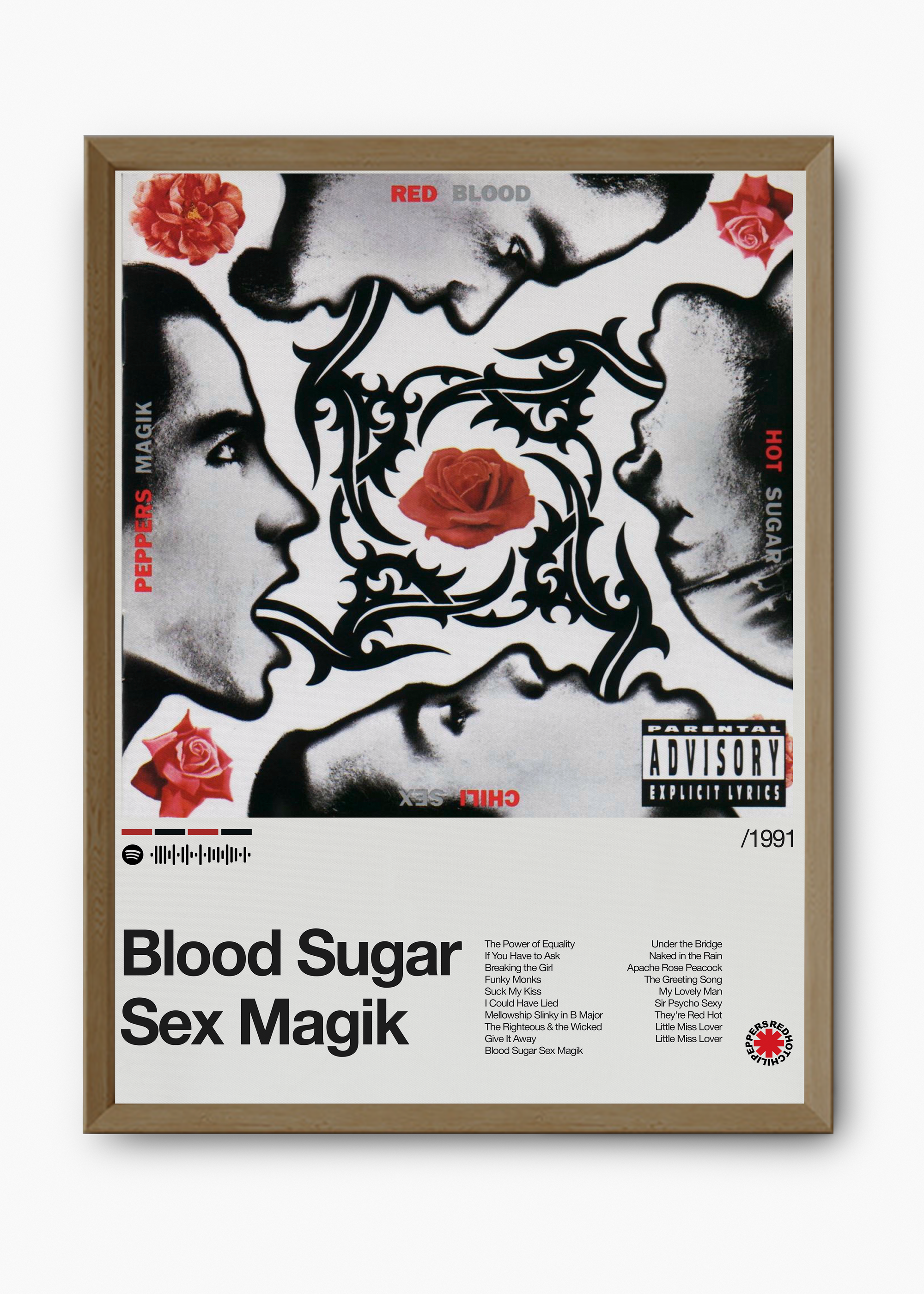 Quadro Red Hot Chili Peppers Blood Sugar Sex Magik II - 9