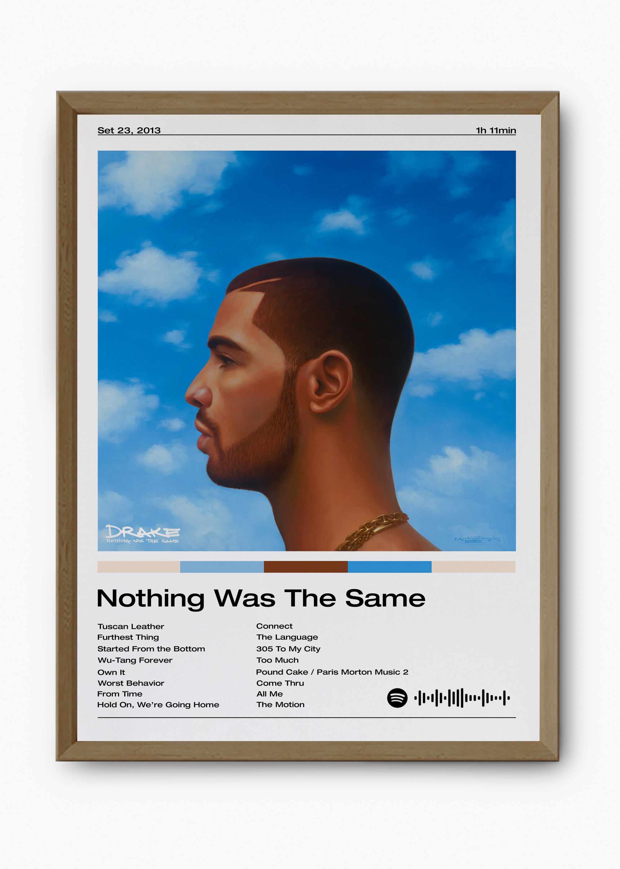 Quadro Drake Nothing Was The Same - 9