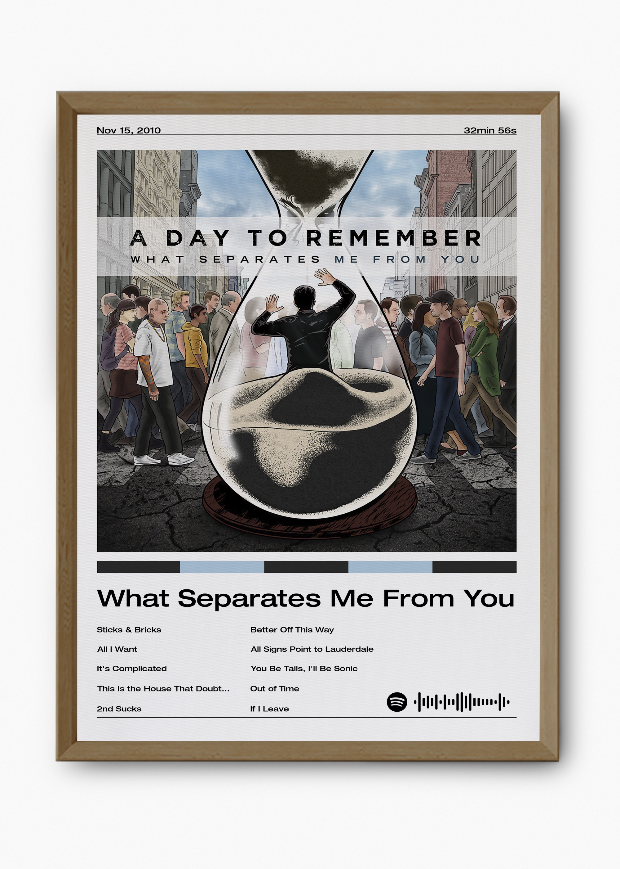 Quadro A Day To Remember What Separates Me from You - 9