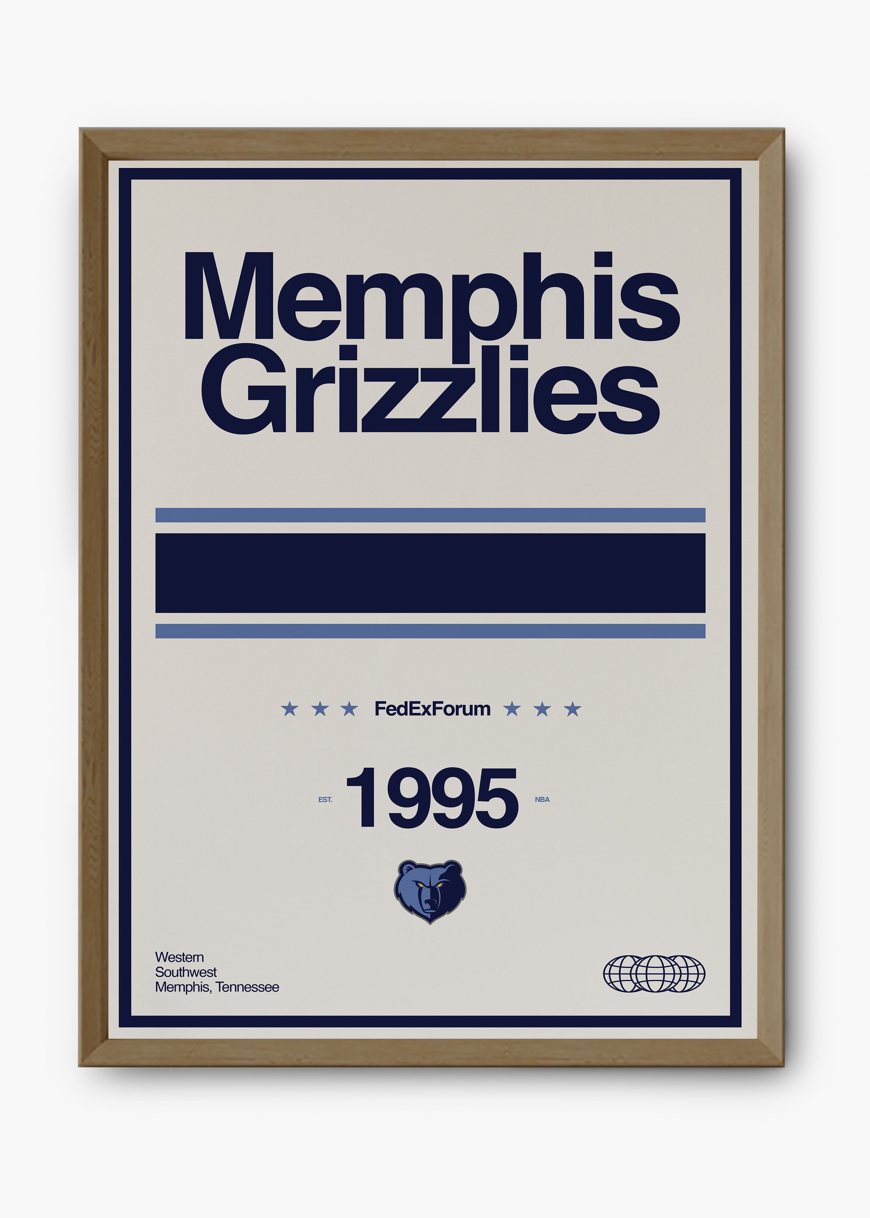 Quadro NBA Memphis Grizzlies