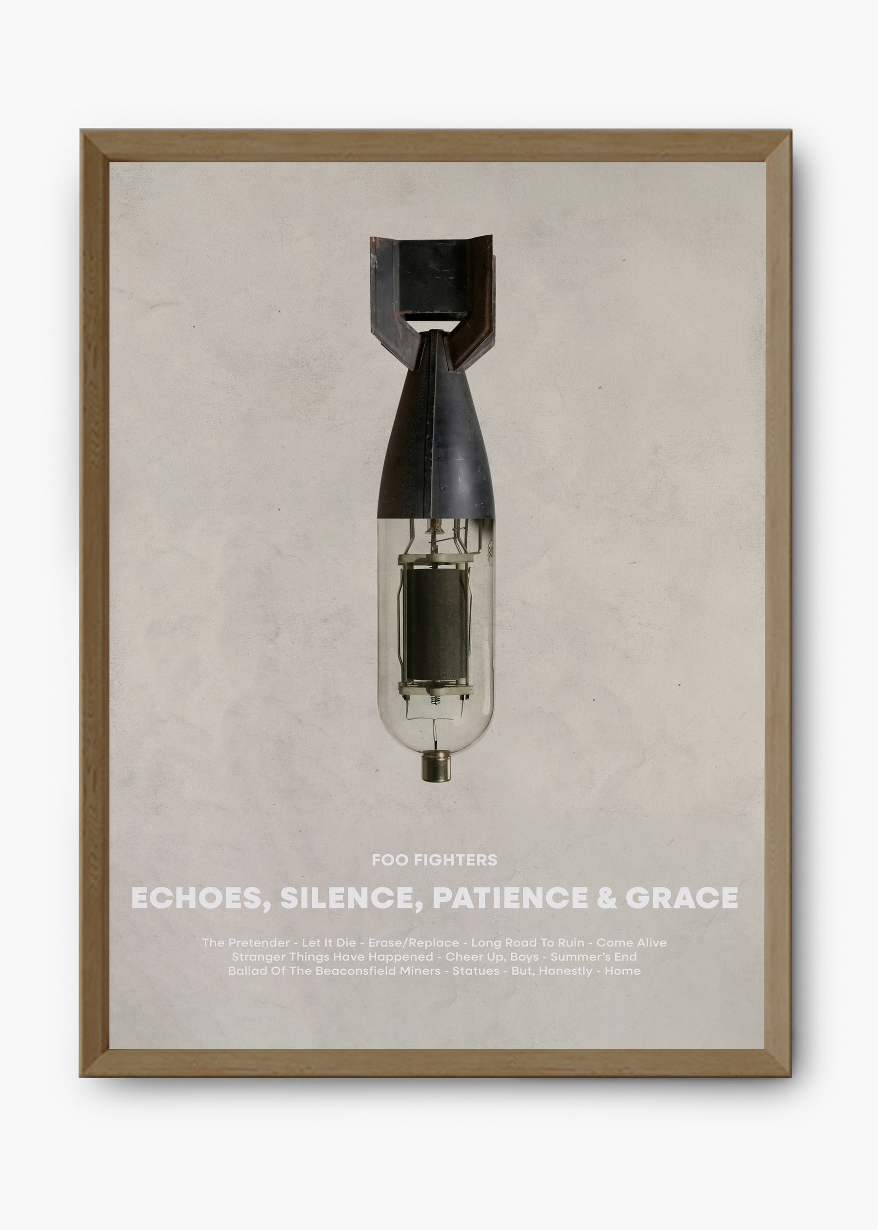 Quadro Echoes, Silence, Patience & Grace Capa