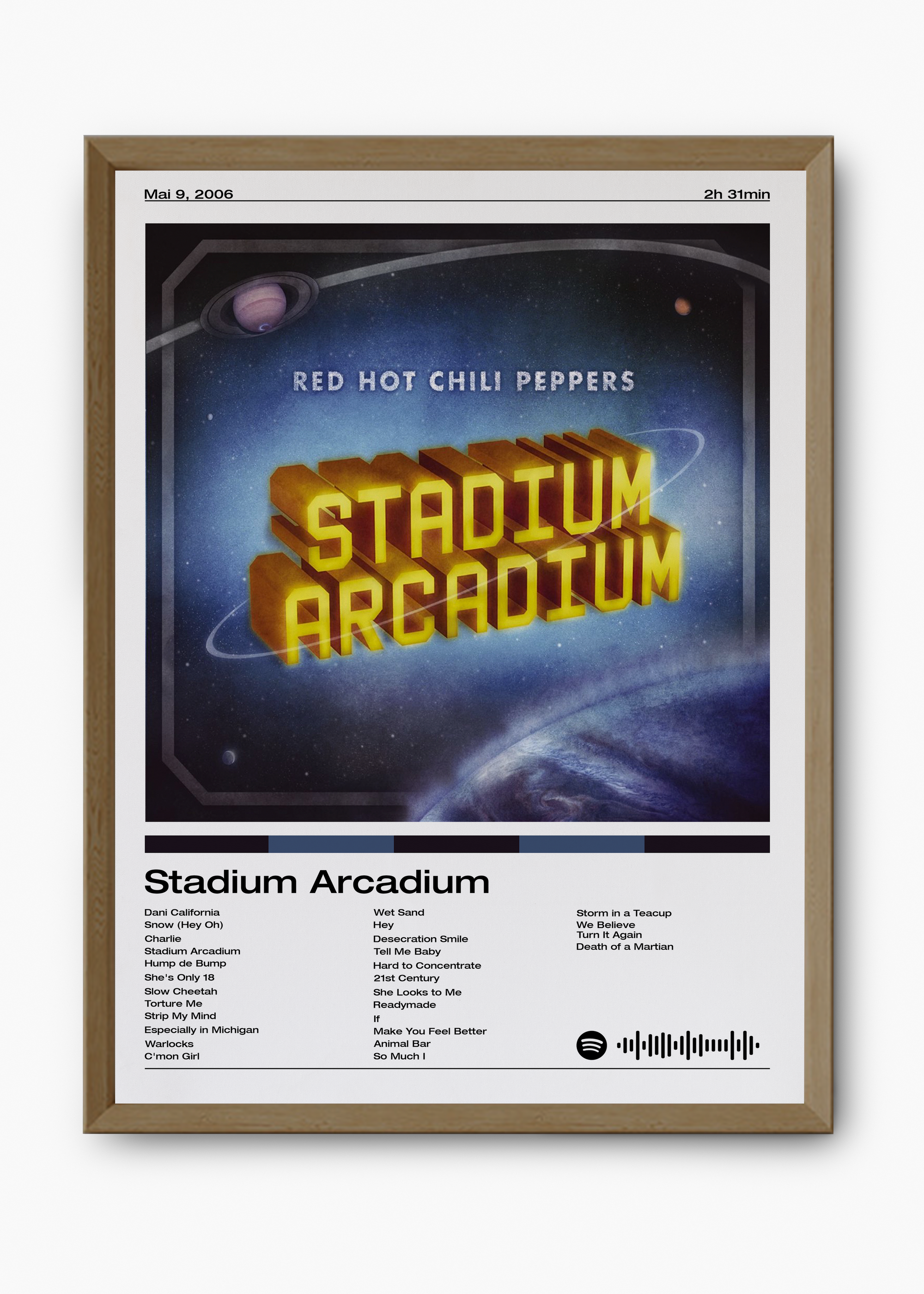Quadro Red Hot Chili Peppers Stadium Arcadium - 9