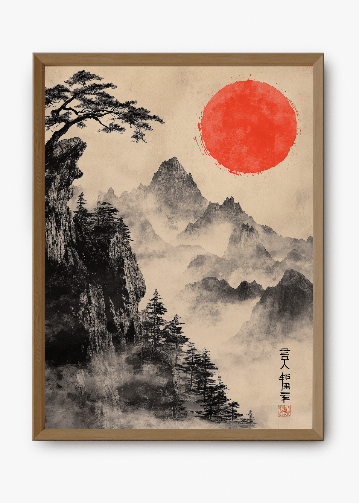 Quadro Japones Forest - 9
