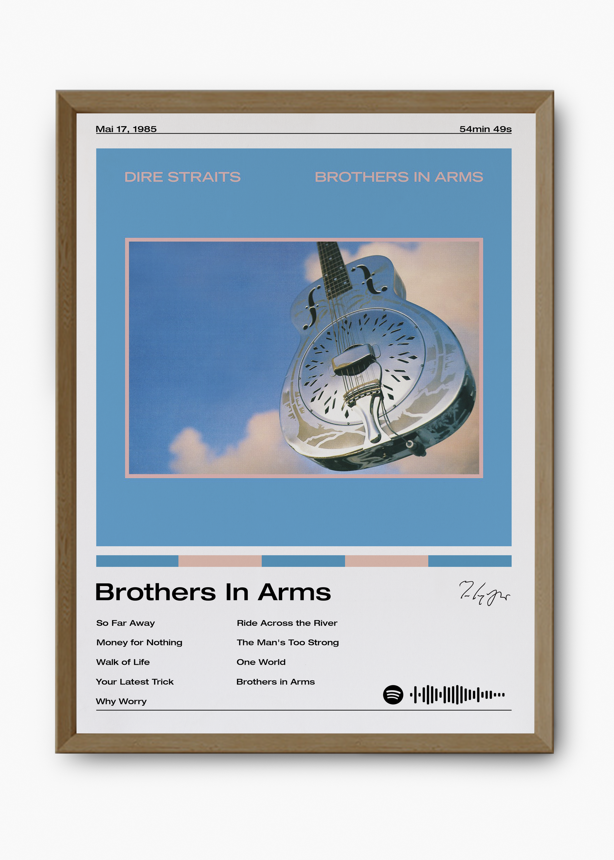 Quadro Dire Straits Brothers in Arms - 9