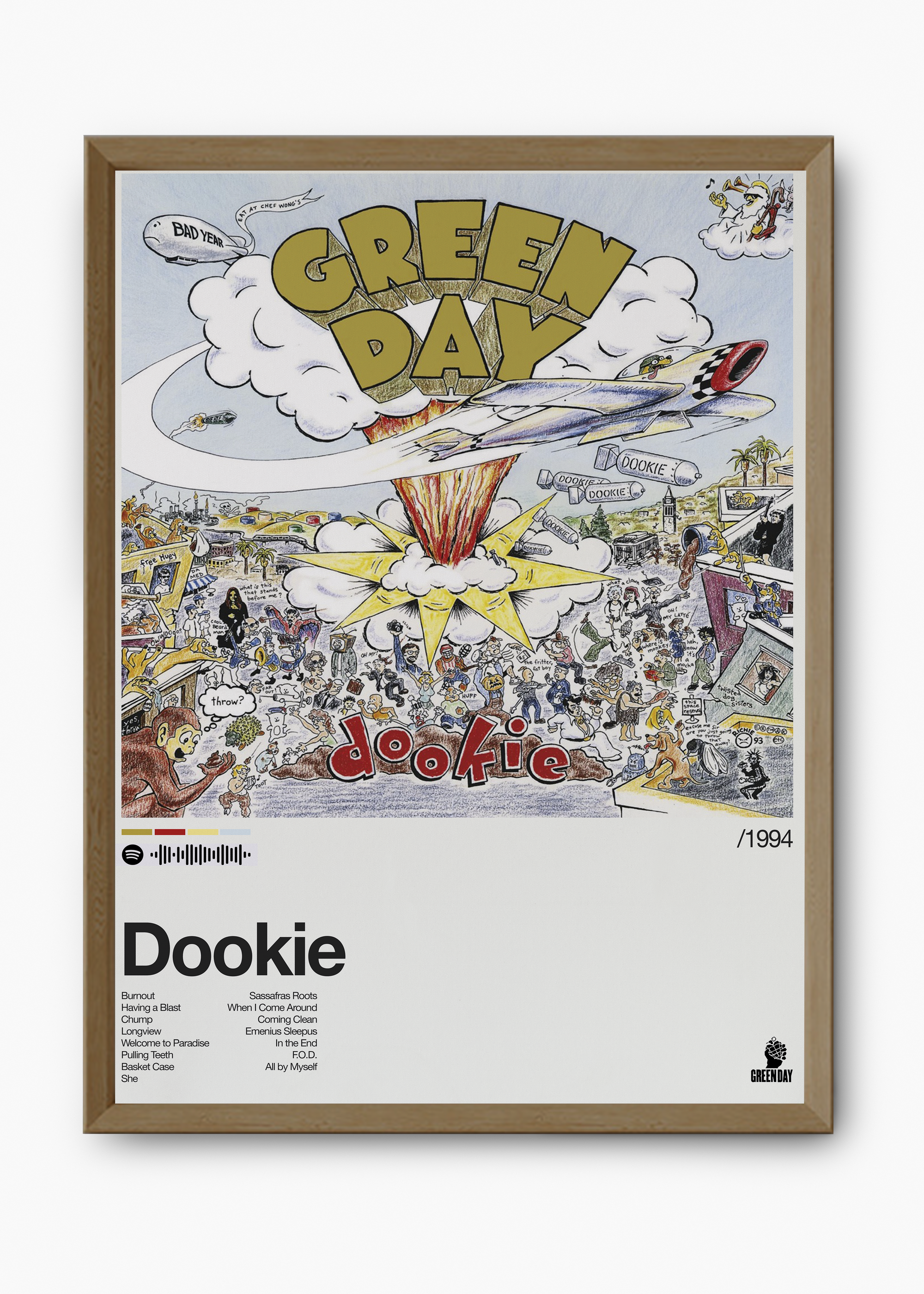 Quadro Green Day Dookie II - 9