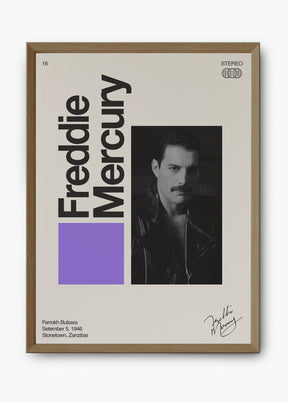 Quadro Signature Freddie Mercury