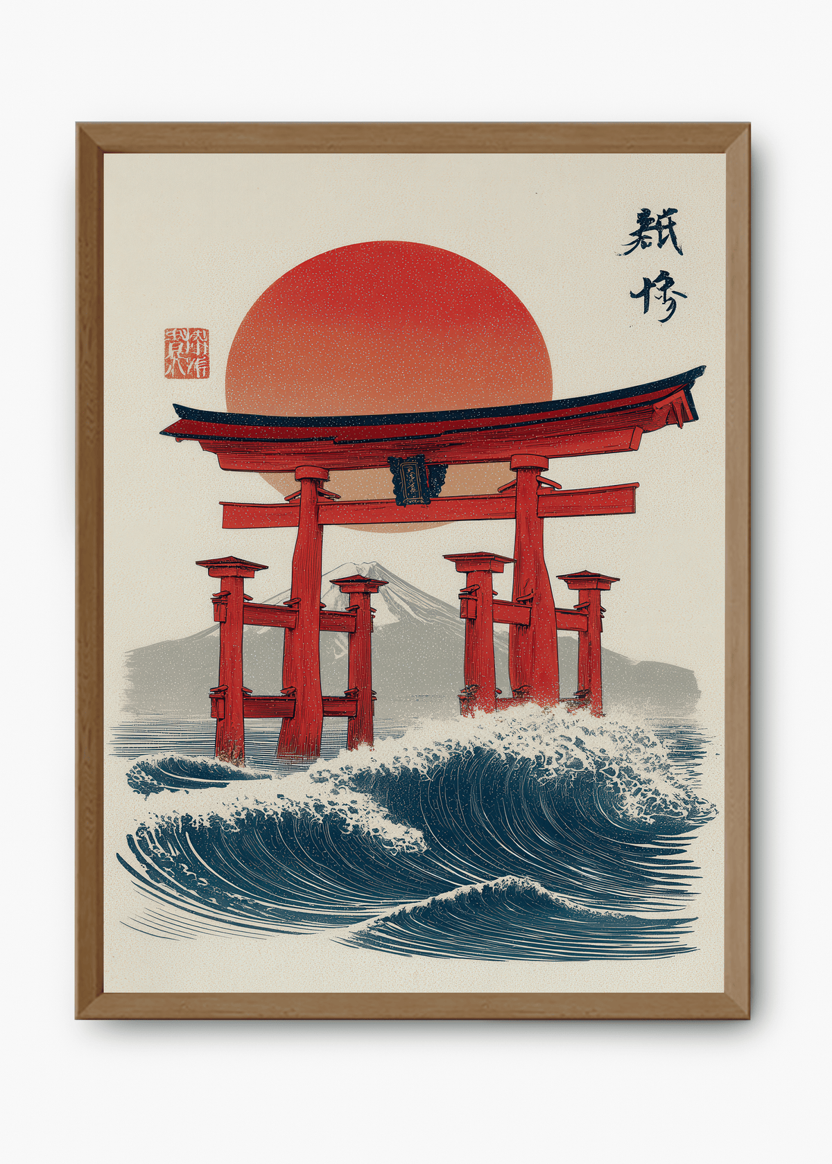 Quadro Japonês Torii Gate