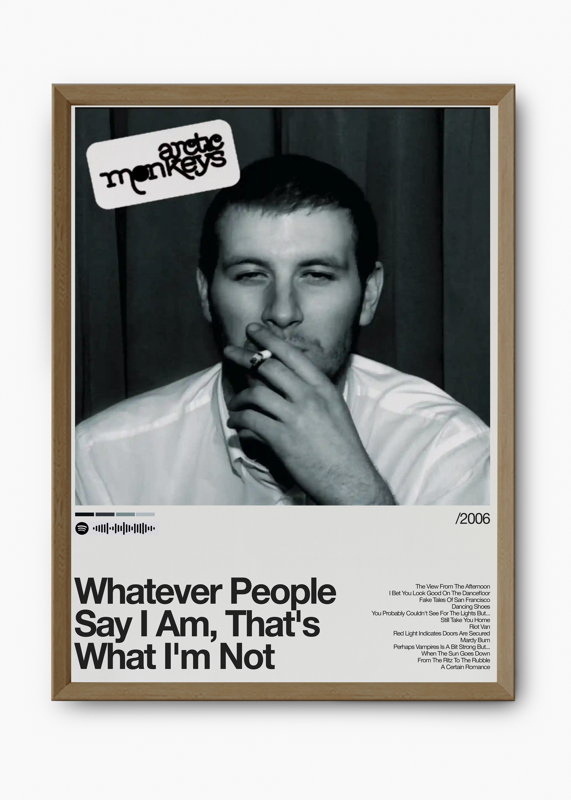 Quadro Arctic Monkeys Whatever People Say I Am - 9