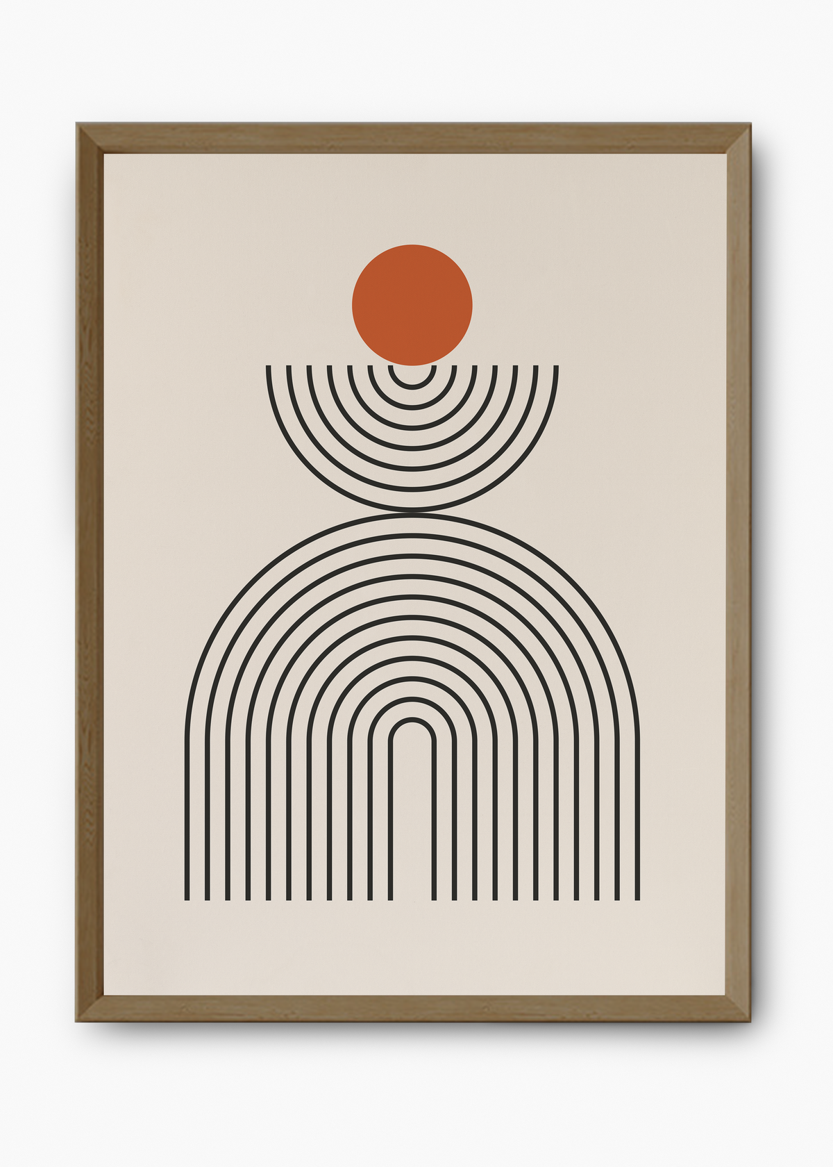 Quadro Bauhaus Abstract Harmony I - 9