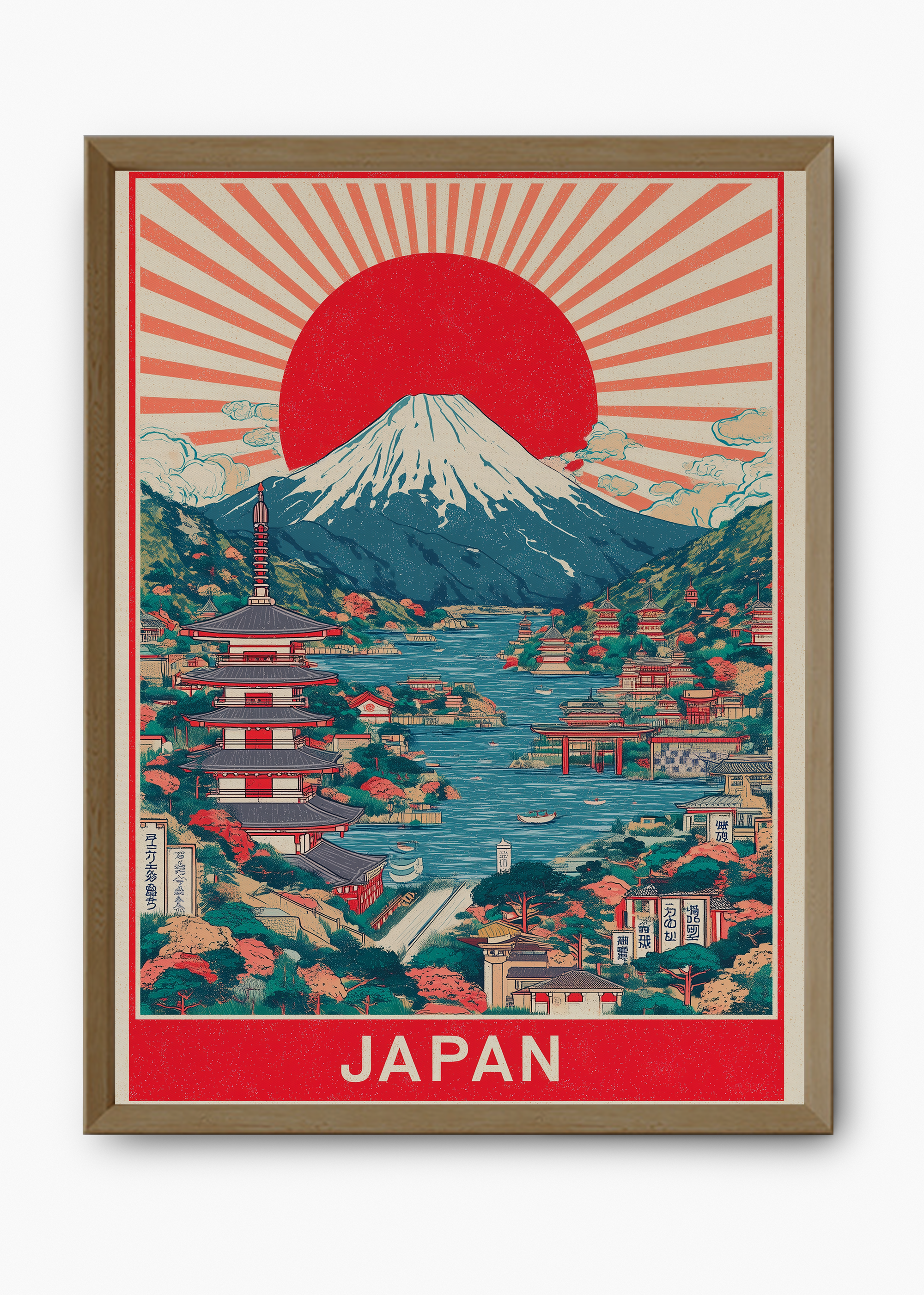 Quadro Japones Sun - 9