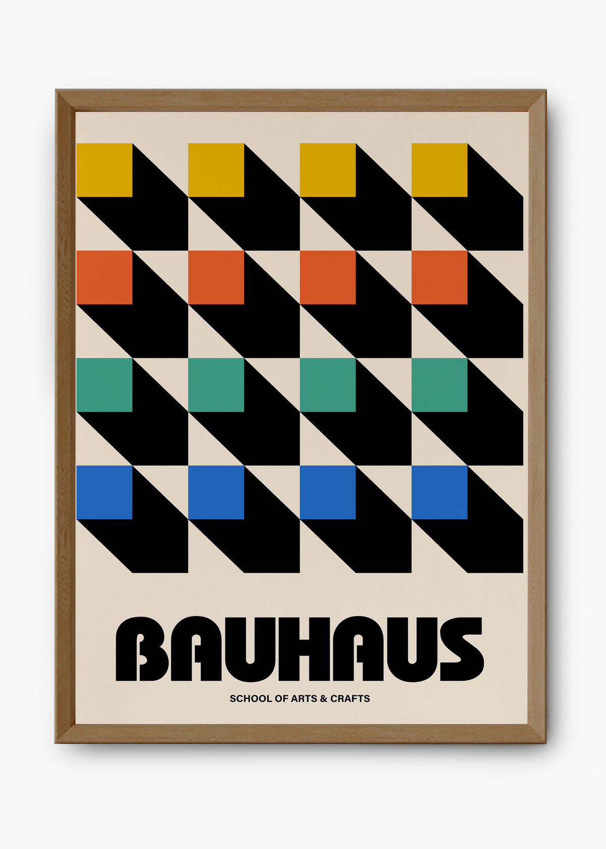 Quadro Bauhaus Bold Abstraction - 9