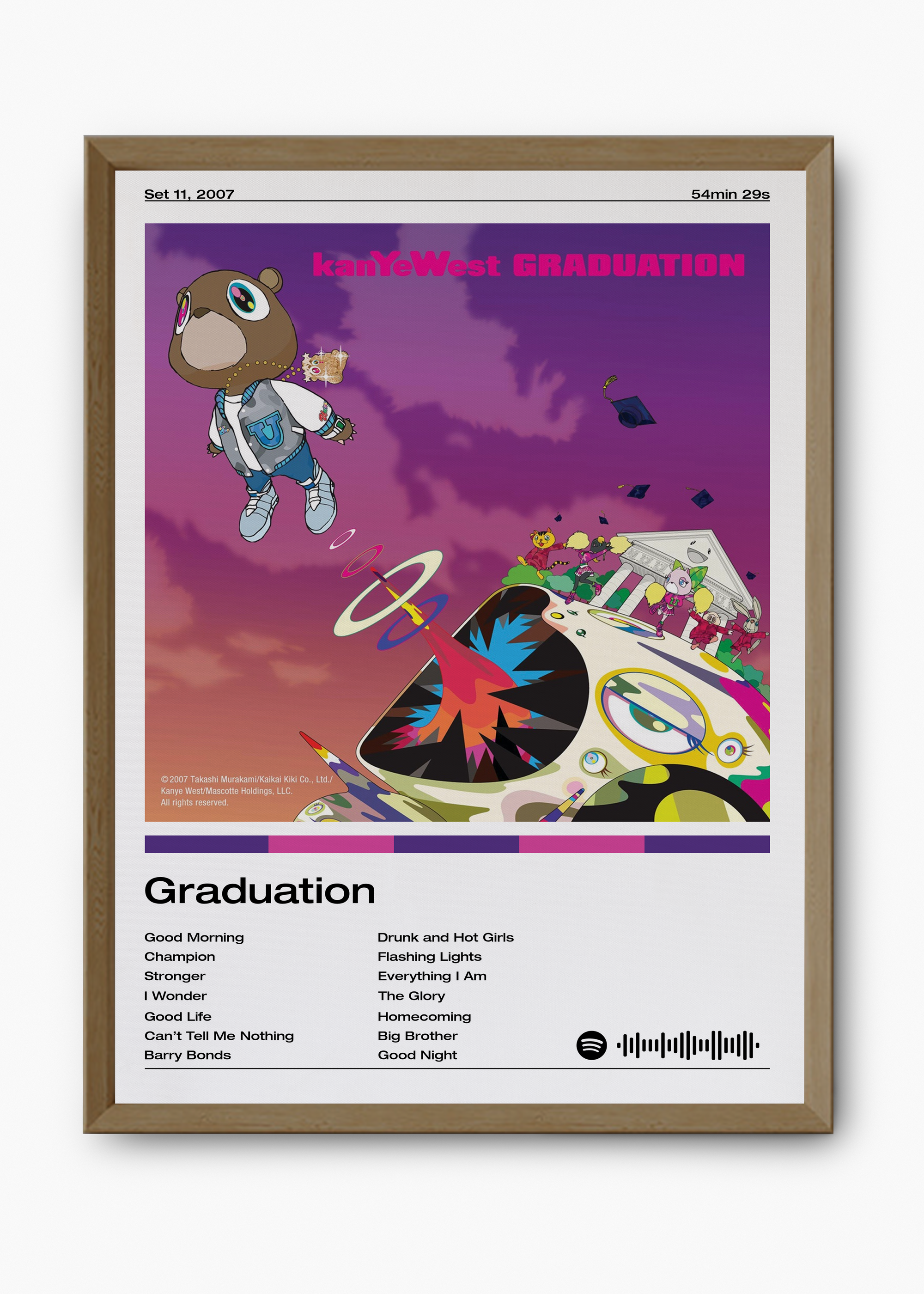 Quadro Kanye West Graduation - 9