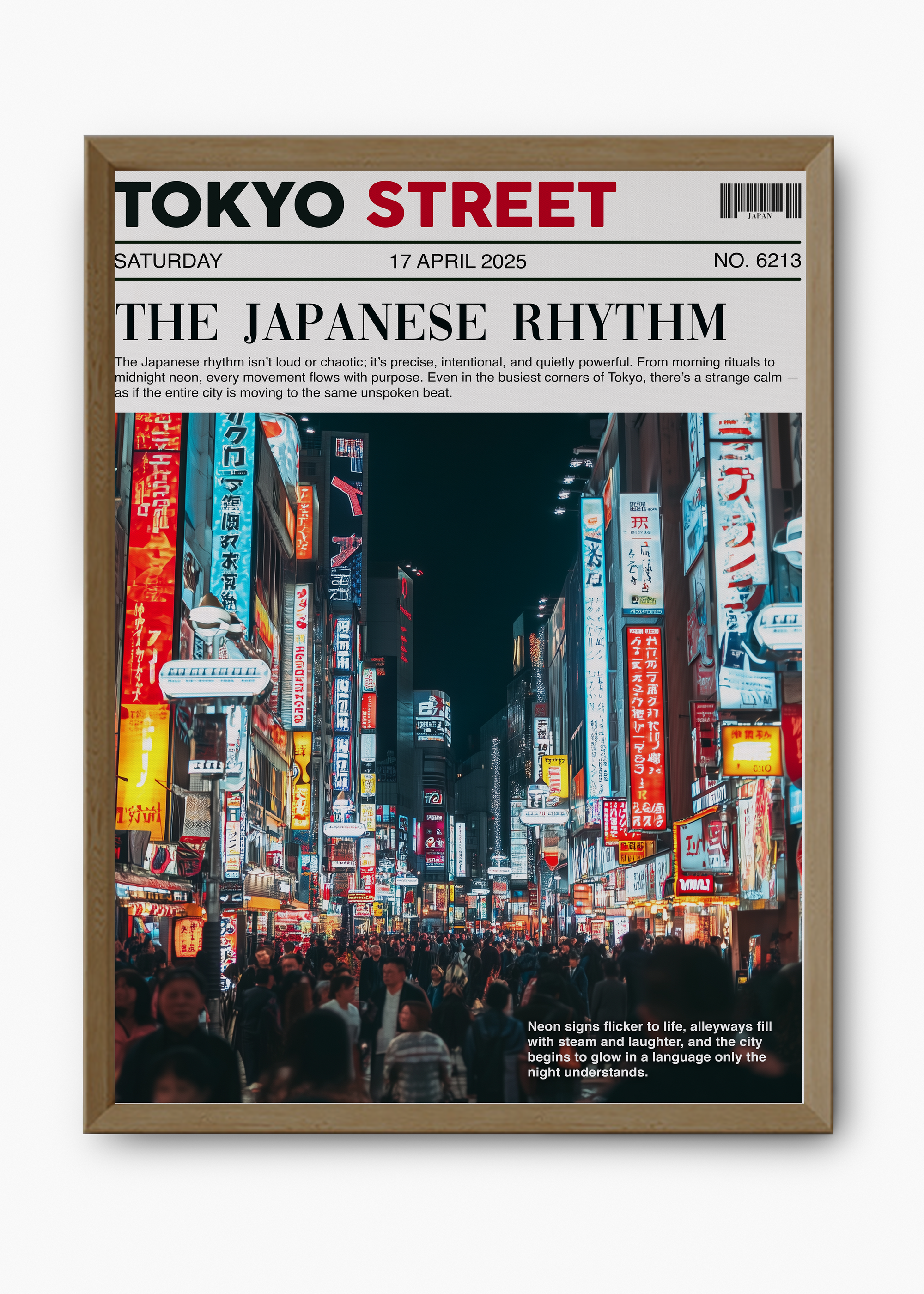 Quadro Japones Tokyo Street - 9