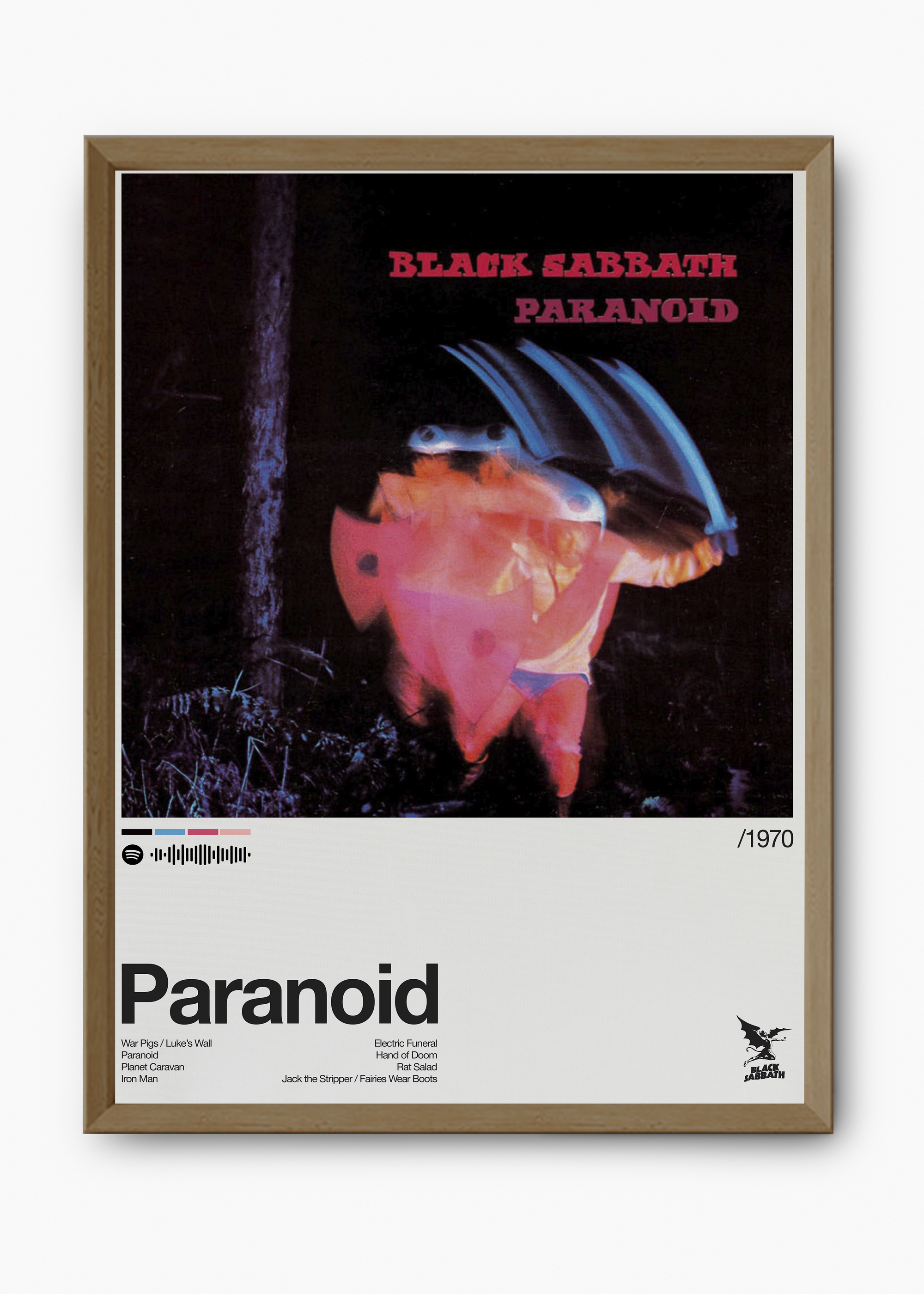 Quadro Black Sabbath Paranoid II - 9