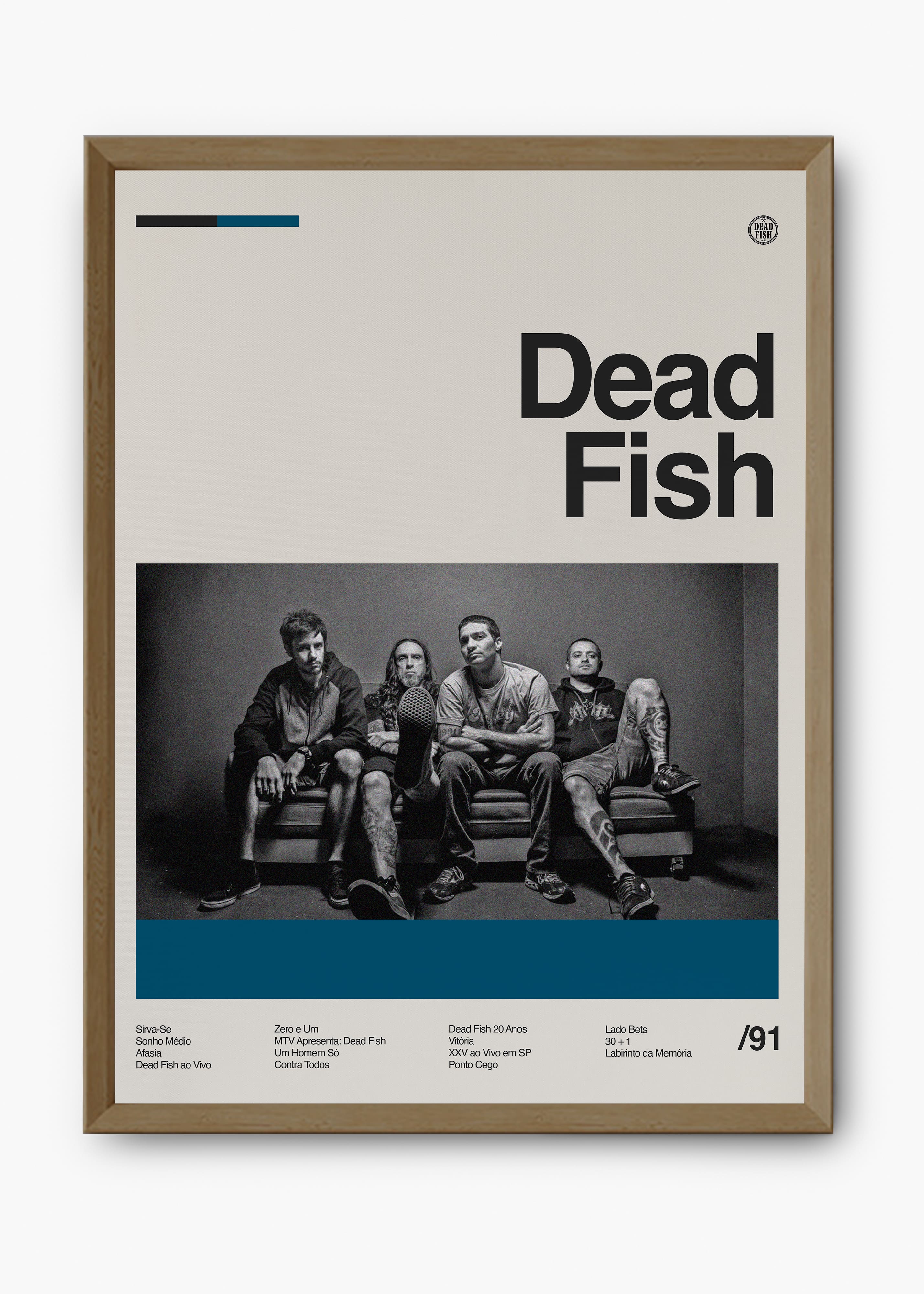 Quadro Dead Fish Banda