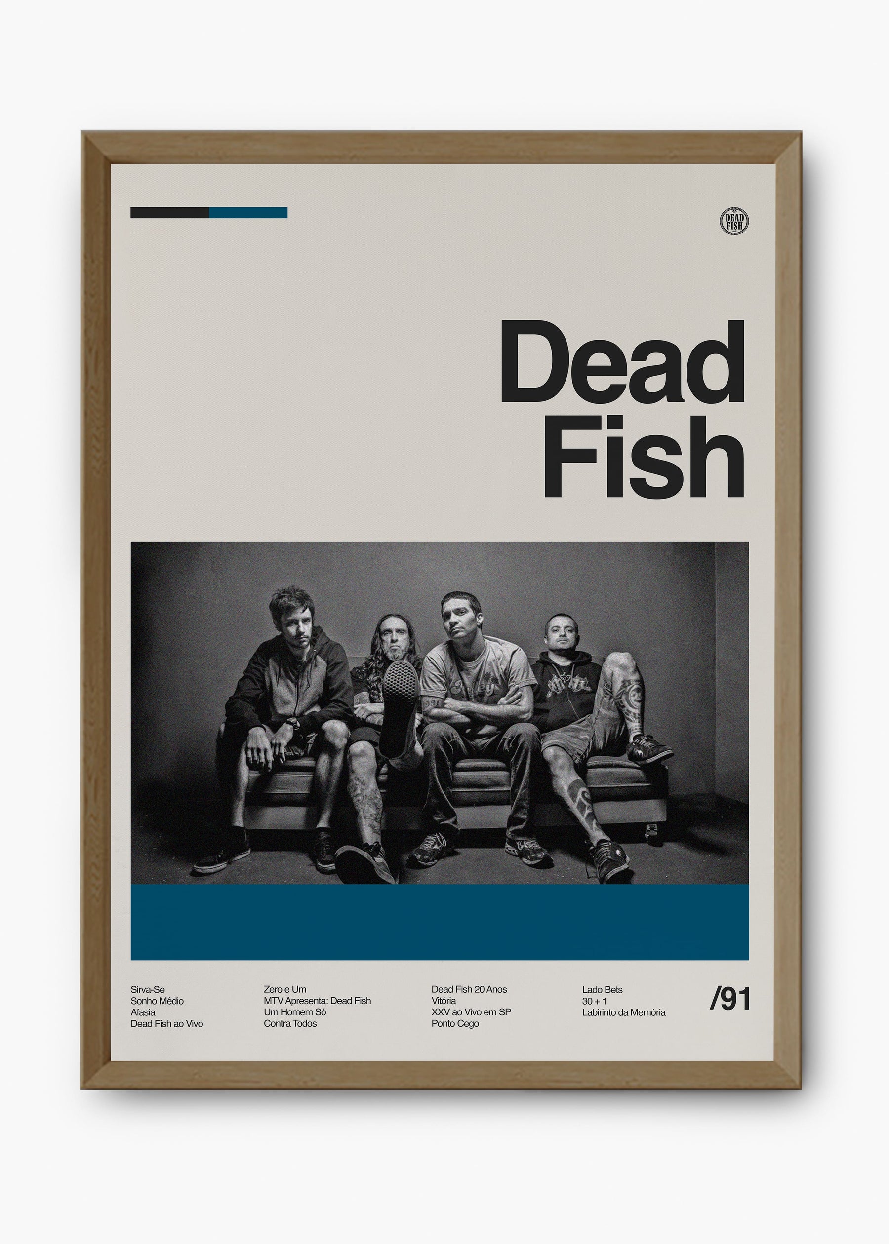 Quadro Dead Fish Banda