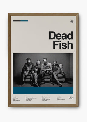 Quadro Dead Fish Banda