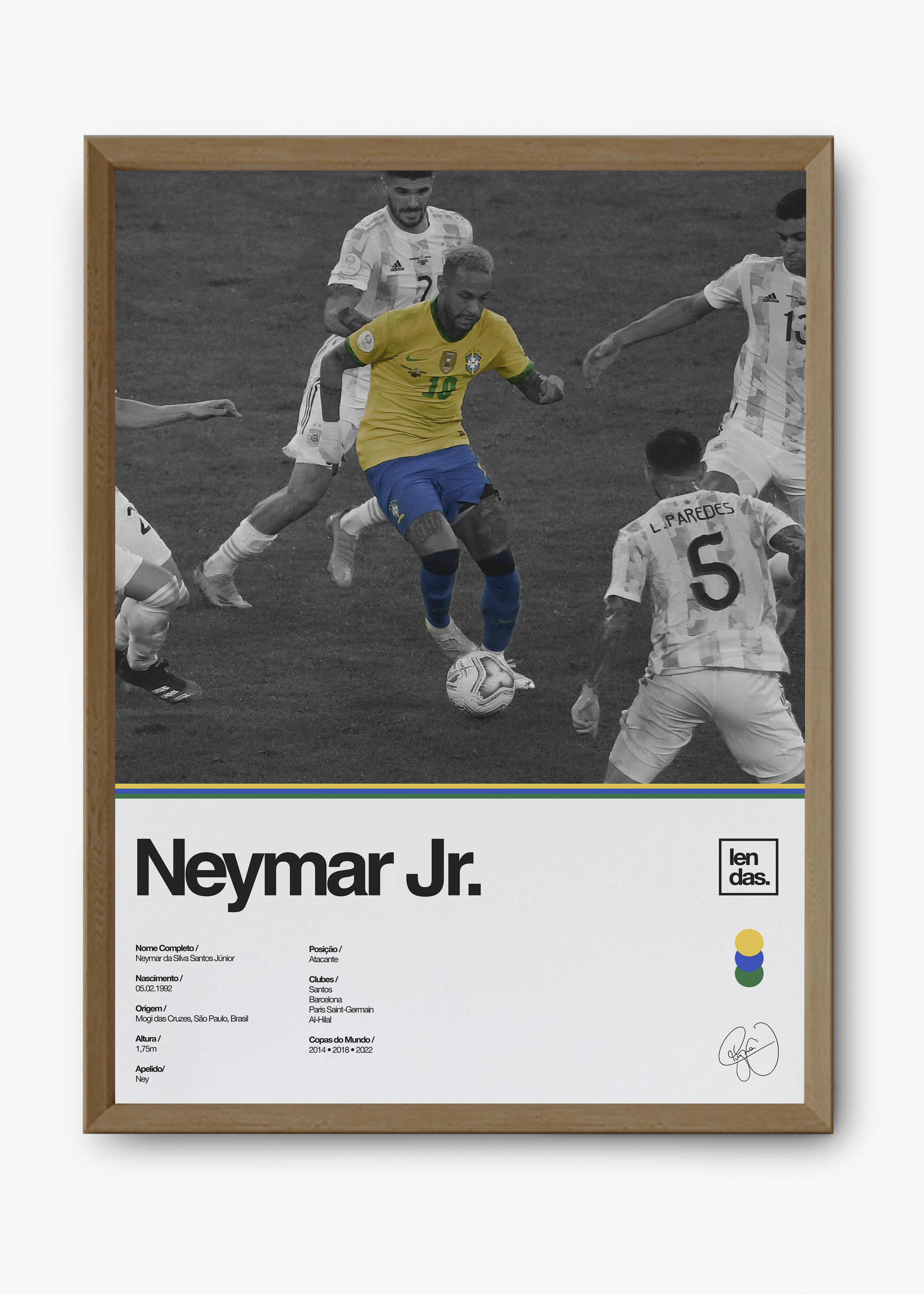 Quadro Neymar V5