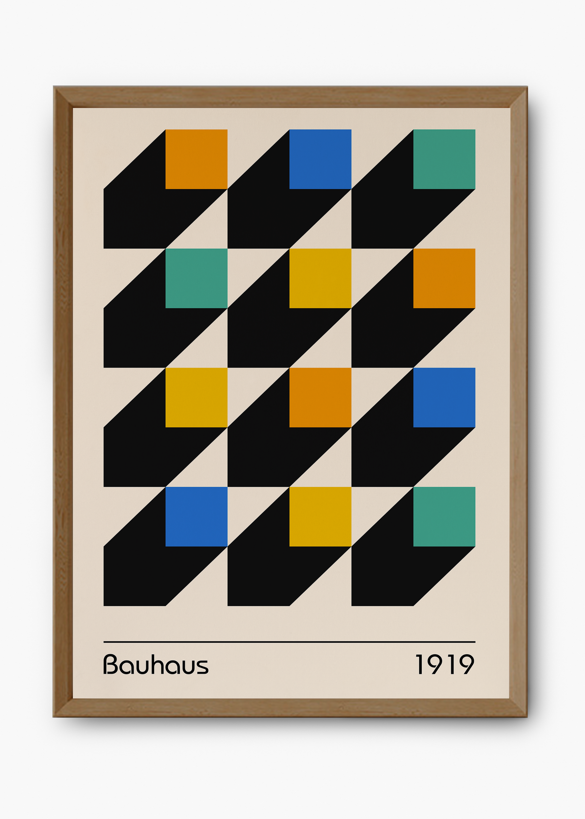 Quadro Bauhaus Visual Pulse