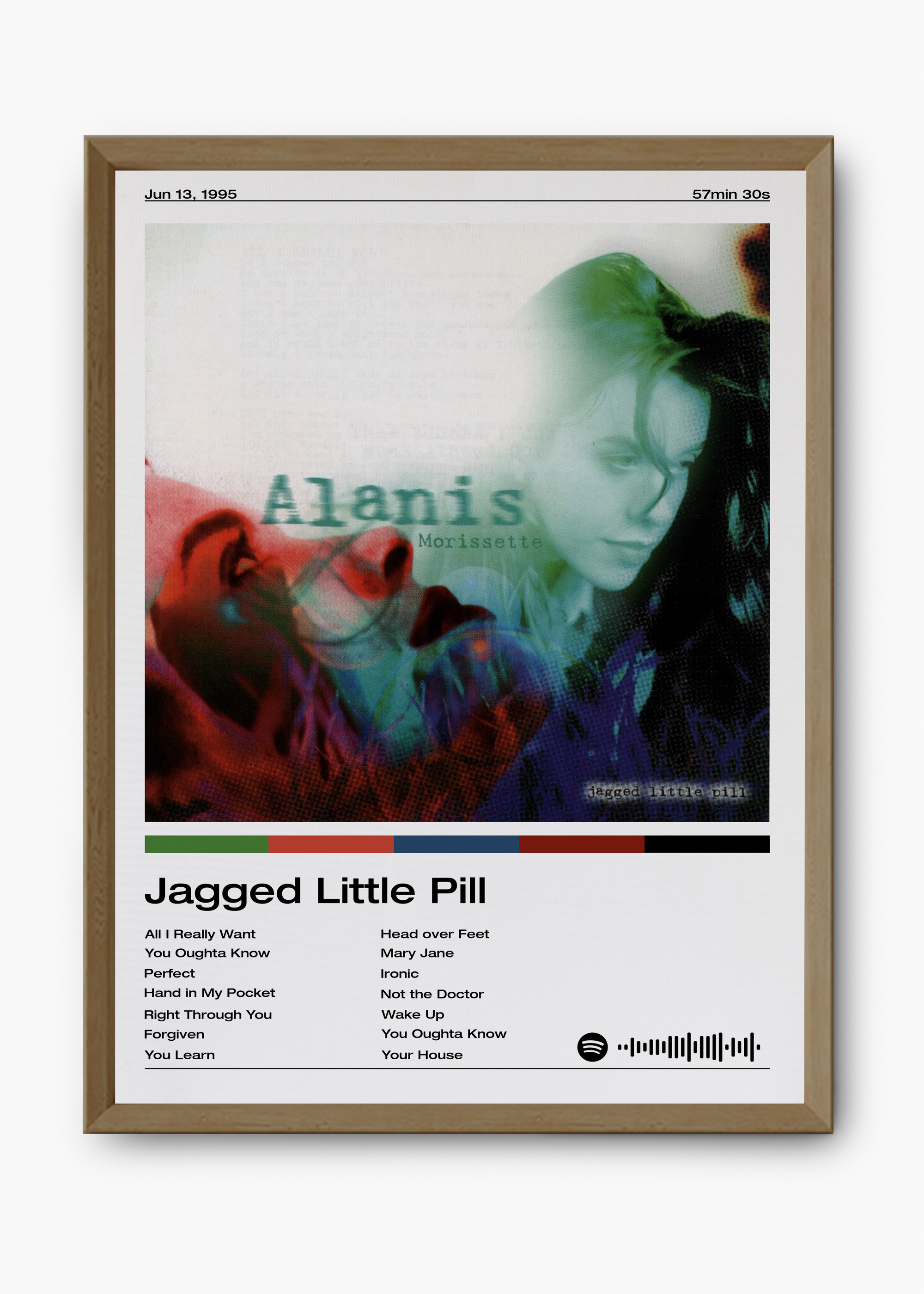 Quadro Alanis Morissette Jagged Little Pill - 9