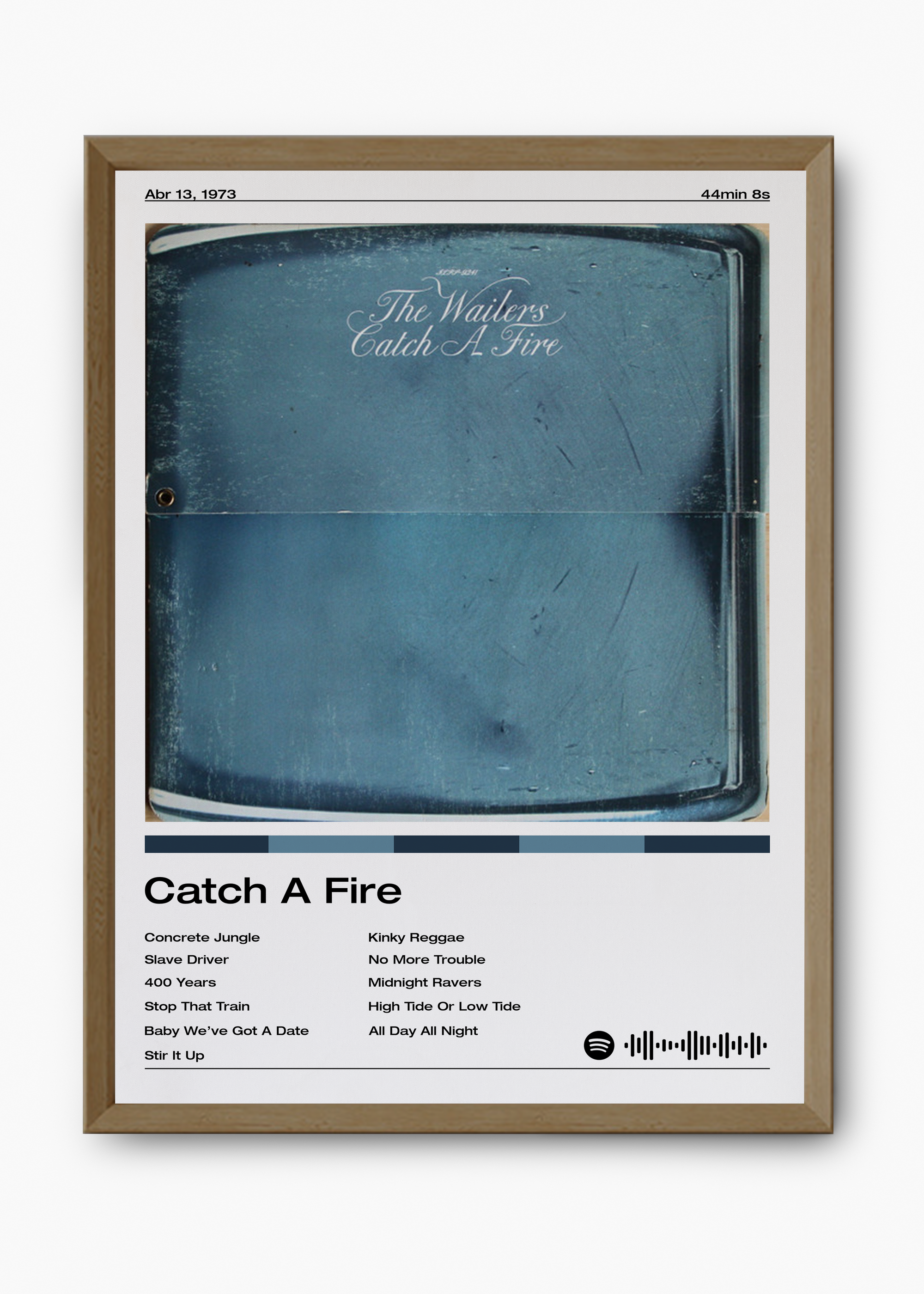 Quadro Bob Marley Catch A Fire - 9