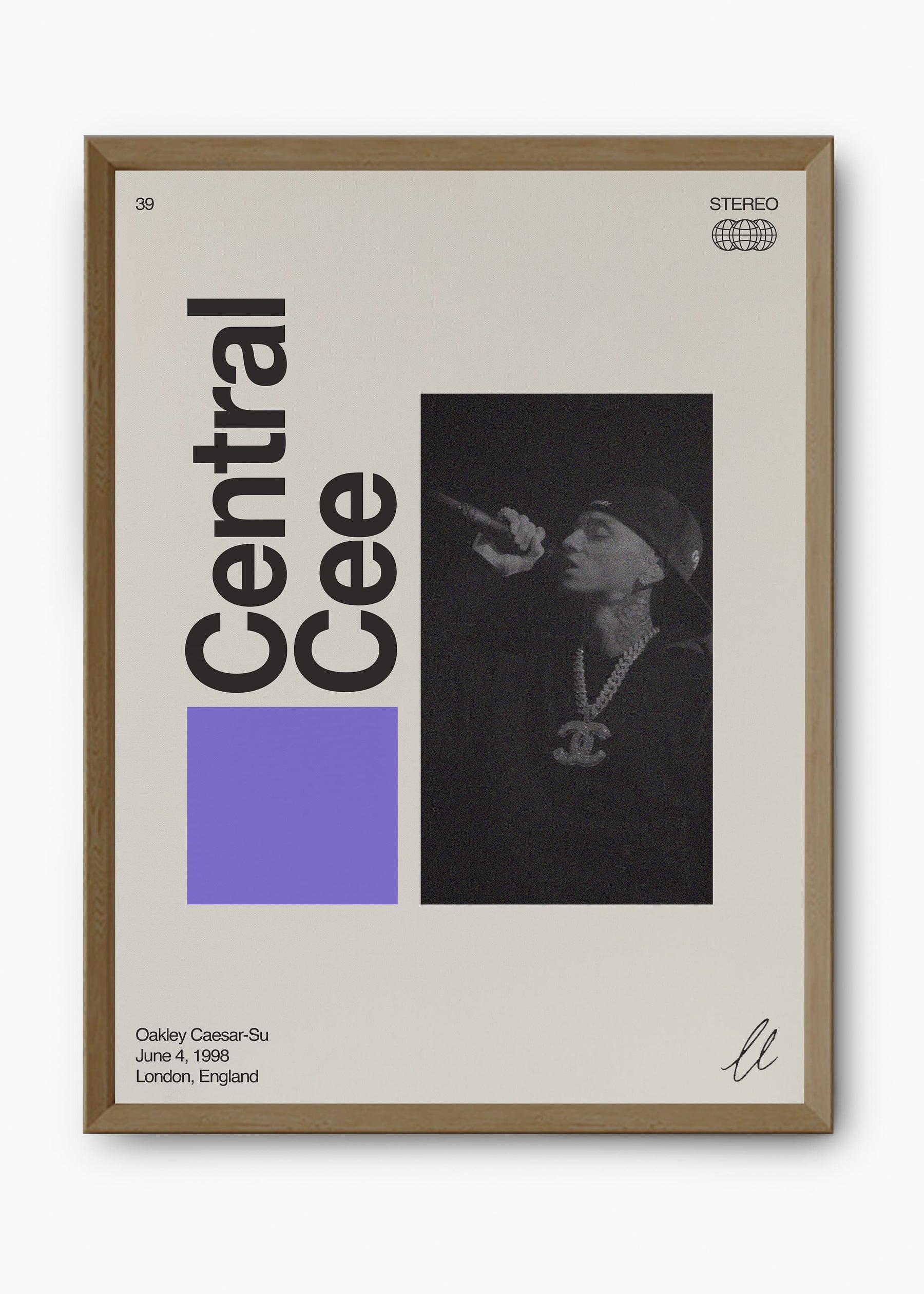 Quadro Signature Central Cee