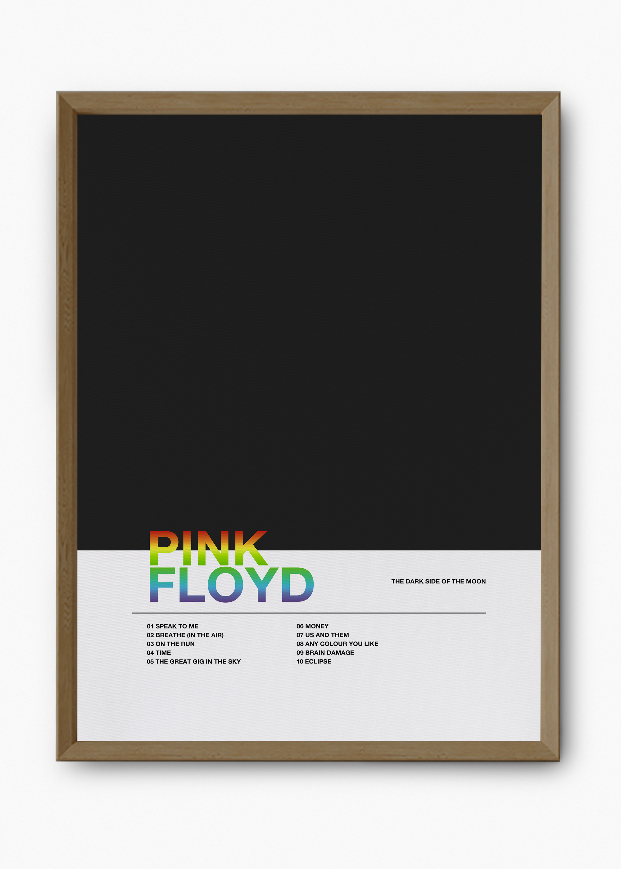 Quadro Pink Floyd The Dark Side Of The Moon Rainbow - 9