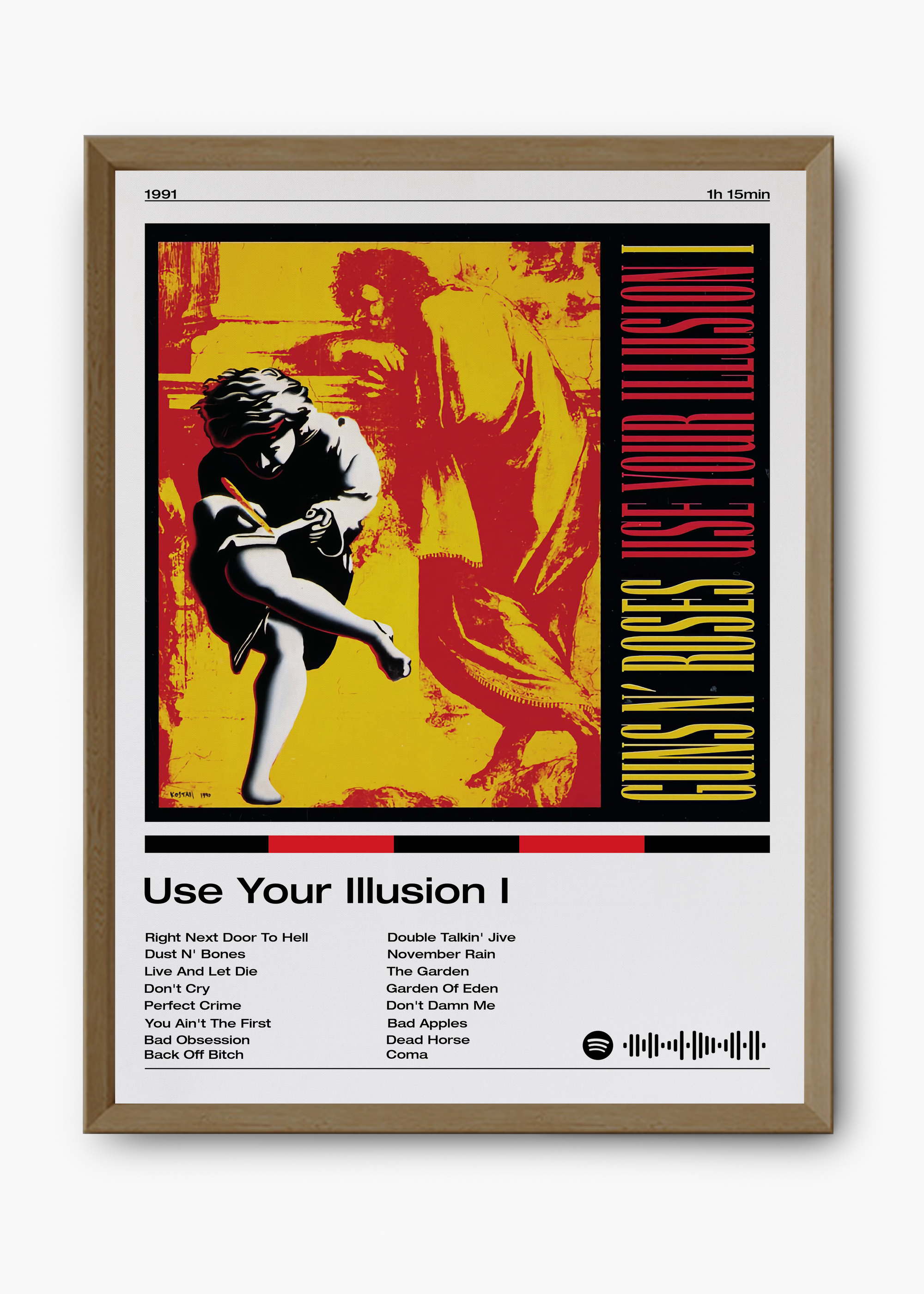 Quadro Guns N' Roses Use Your Illusion - 9