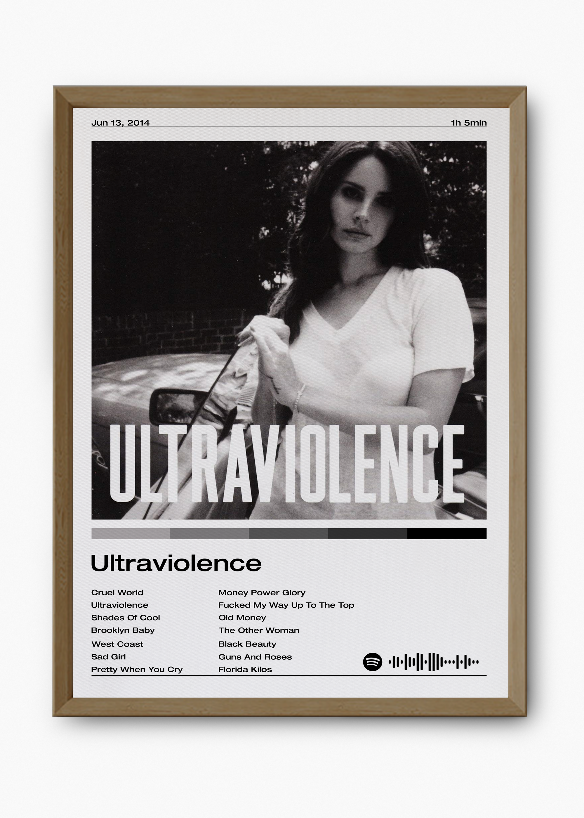 Quadro Lana Del Rey Ultraviolence - 9