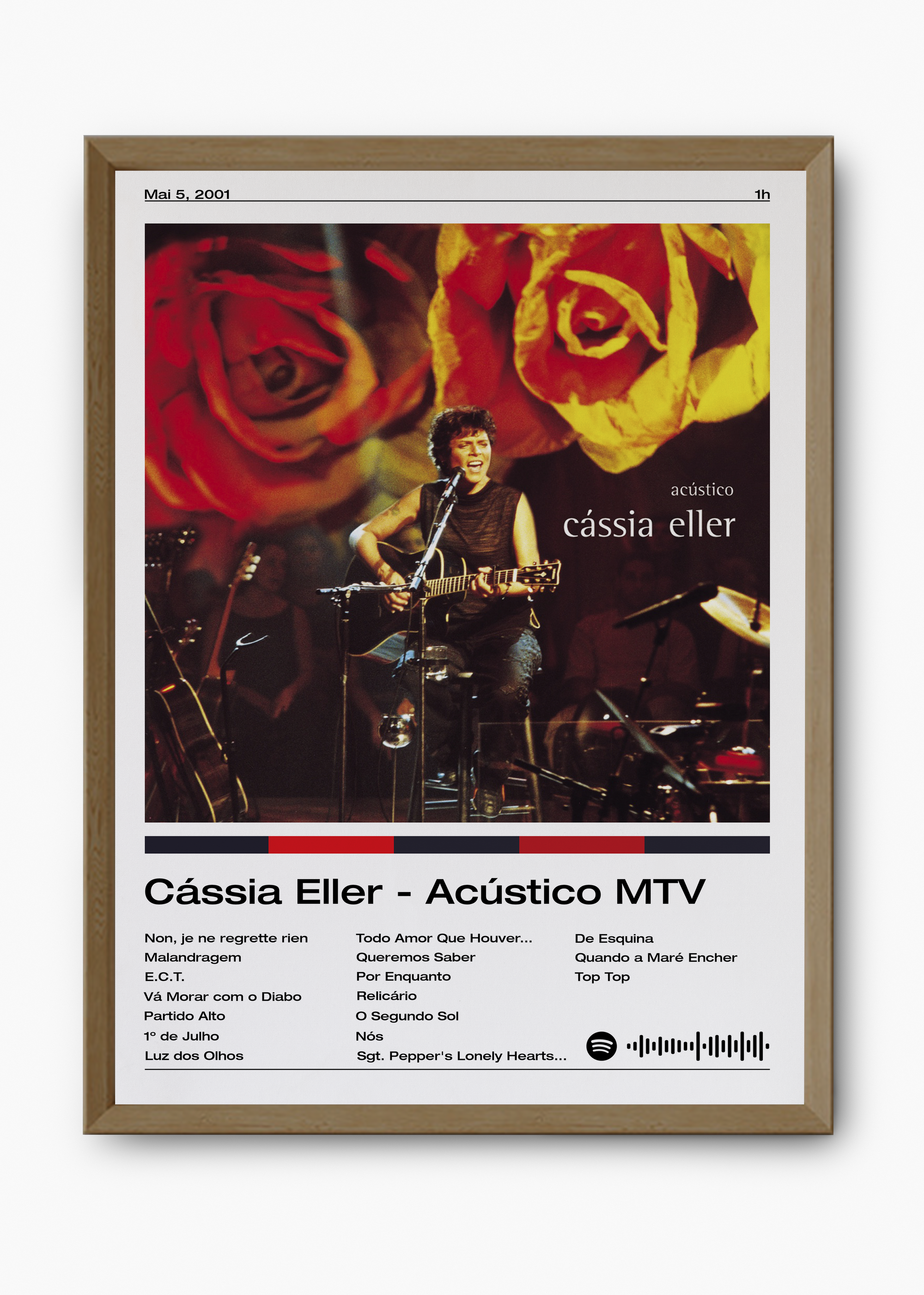 Quadro Cássia Eller Acústico MTV - 9