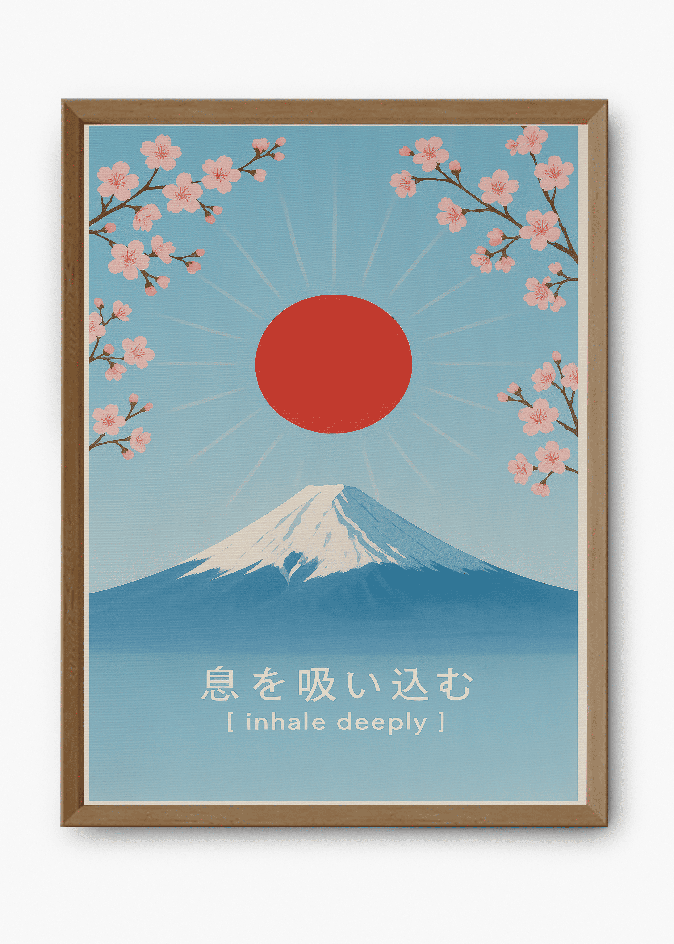 Quadro Japonês Fuji Breathe