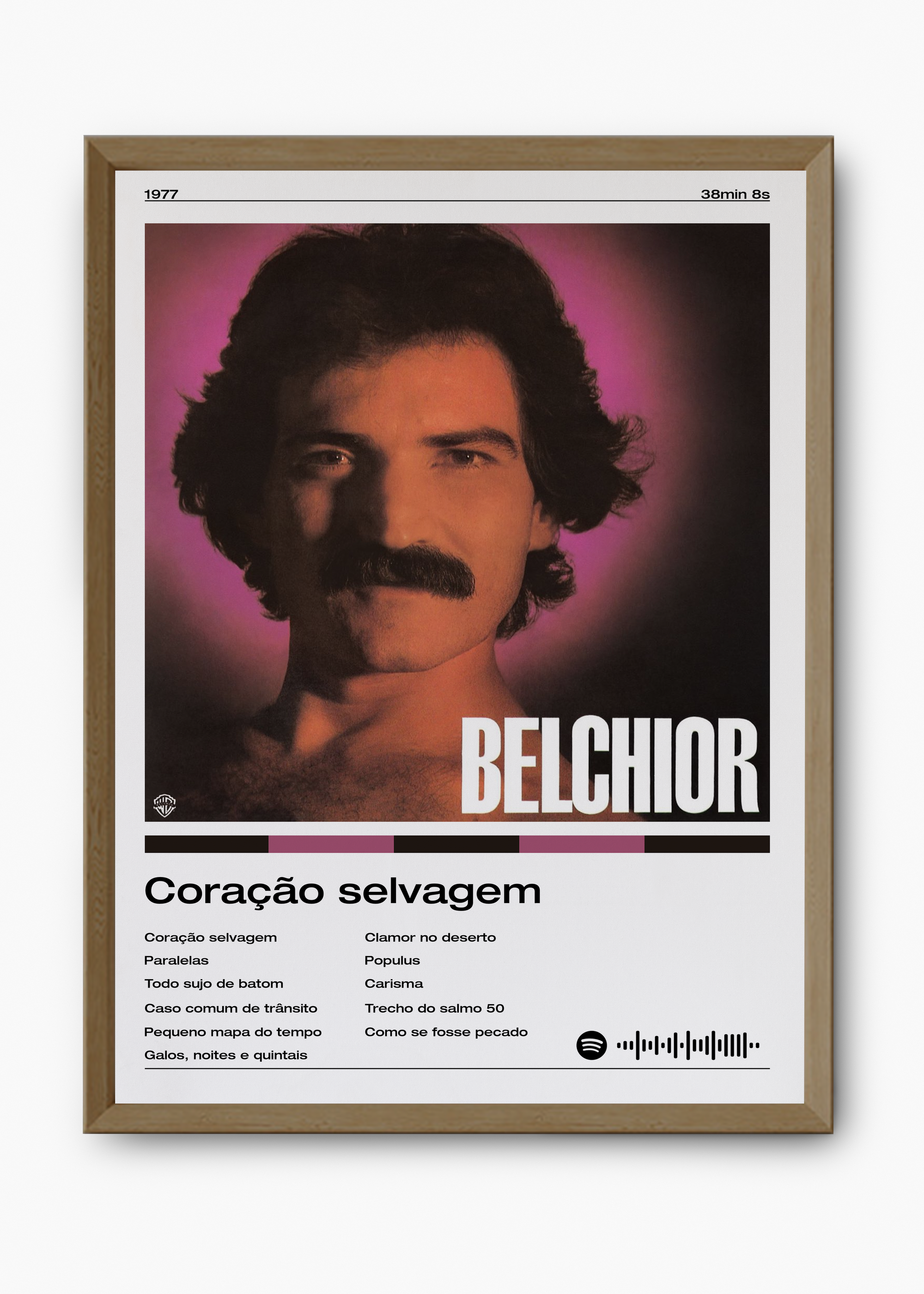 Quadro Belchior Coração selvagem - 9
