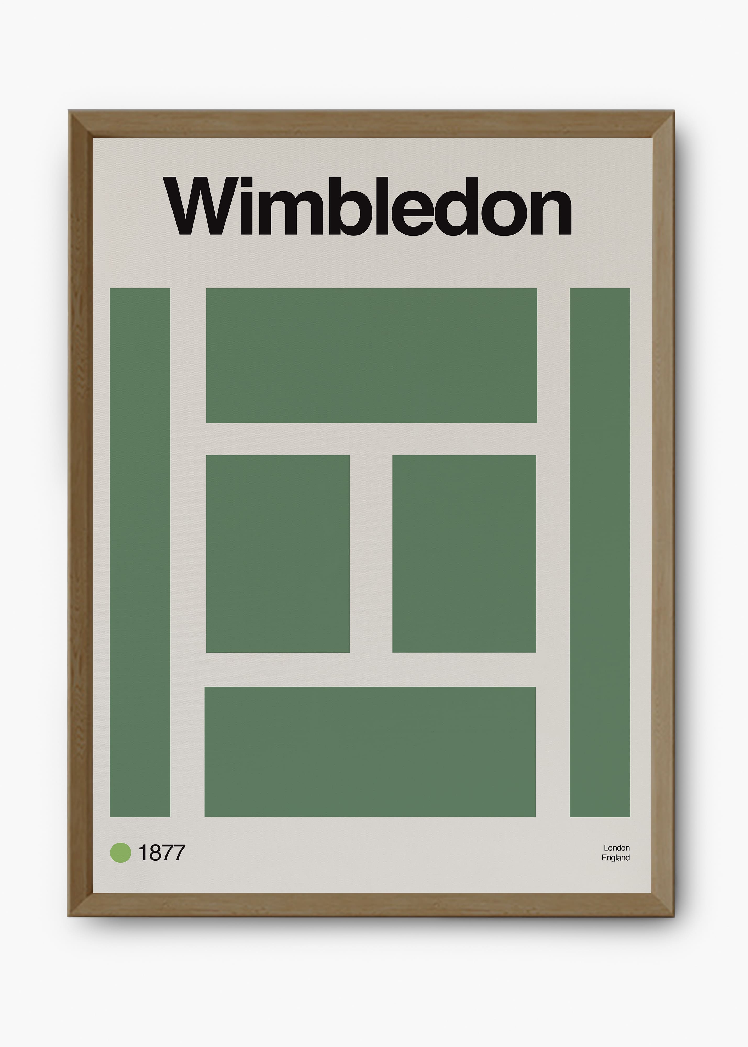 Quadro Tênis Wimbledon
