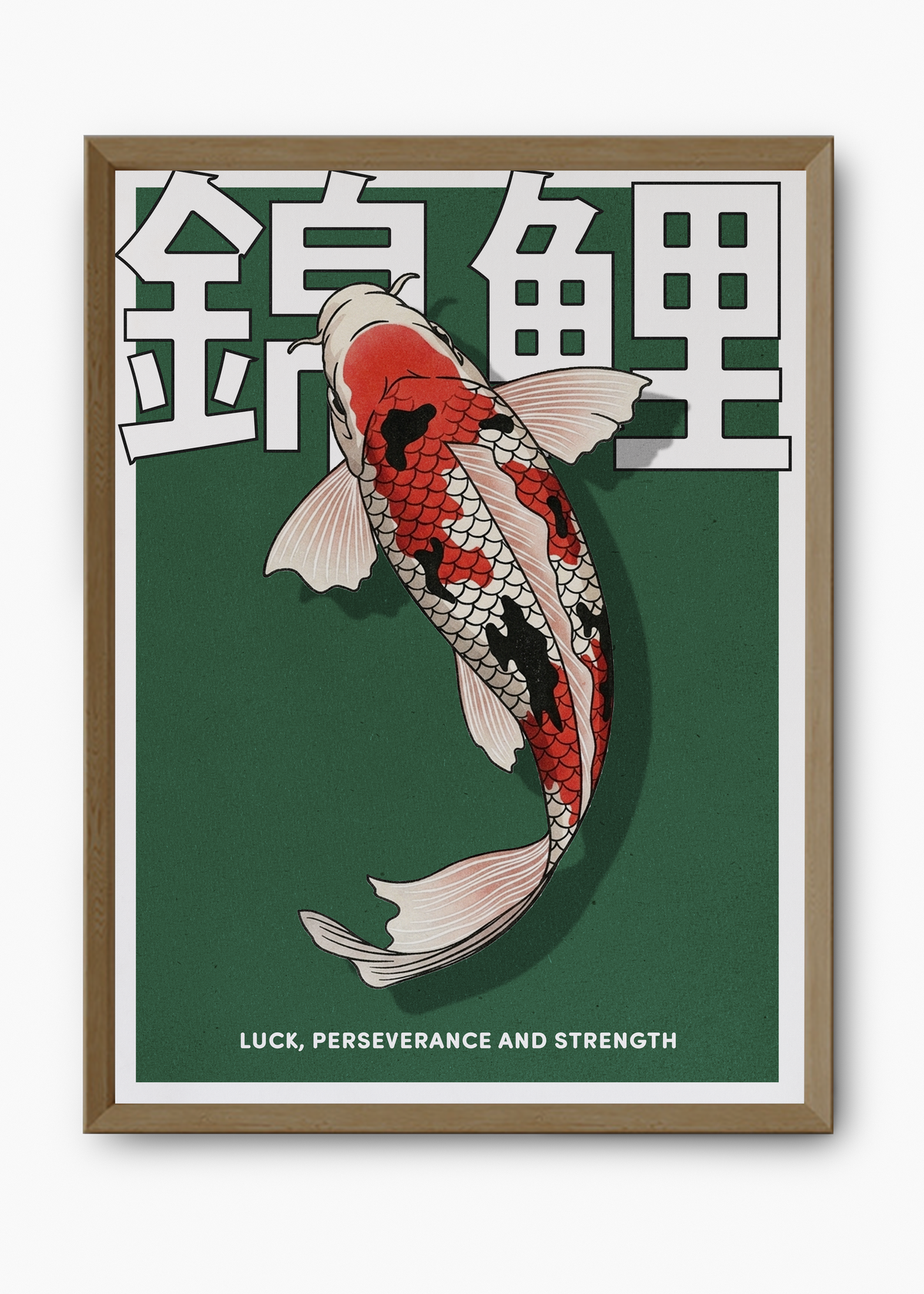 Quadro Green Koi - 9