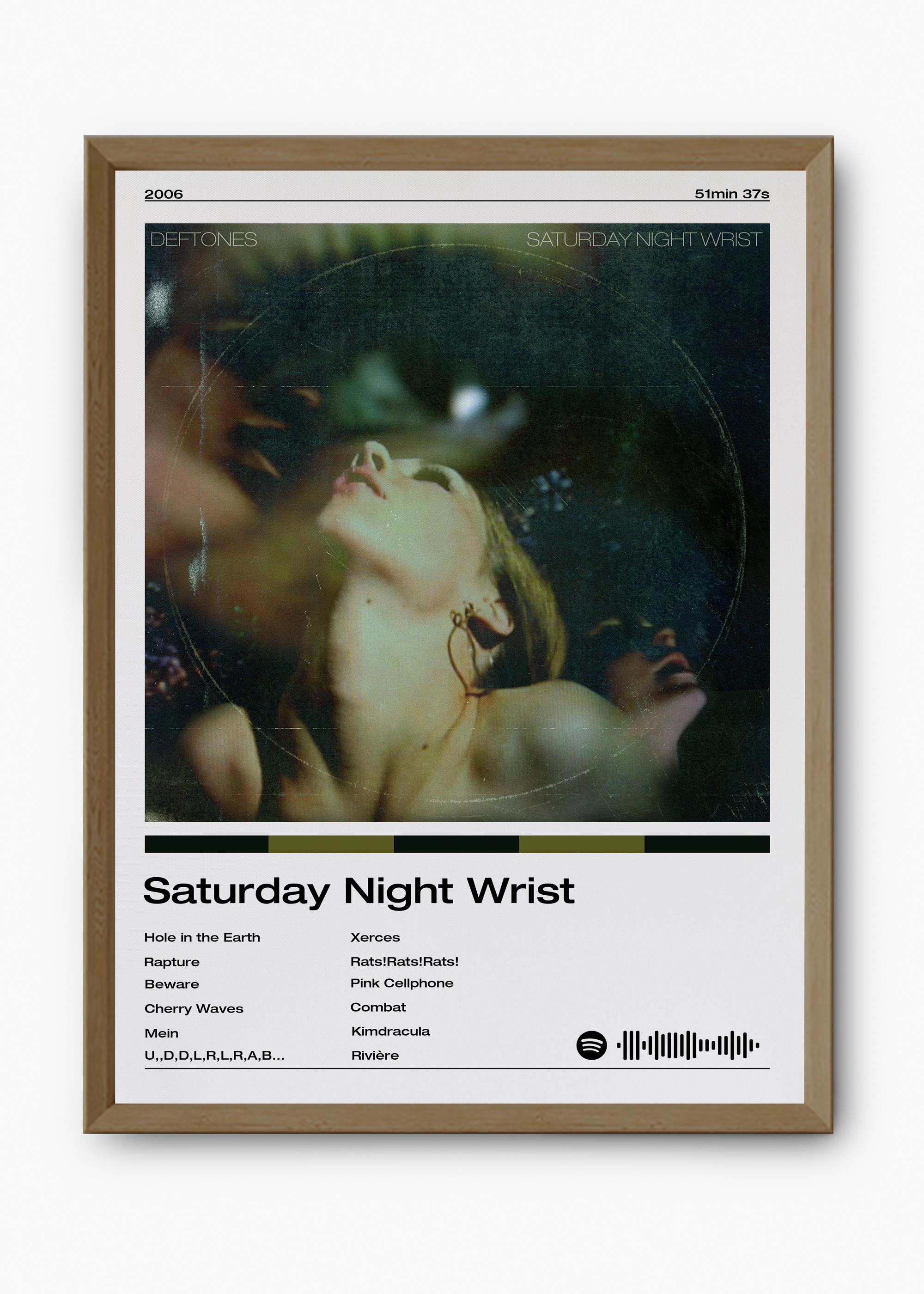 Quadro Deftones Saturday Night Wrist - 9