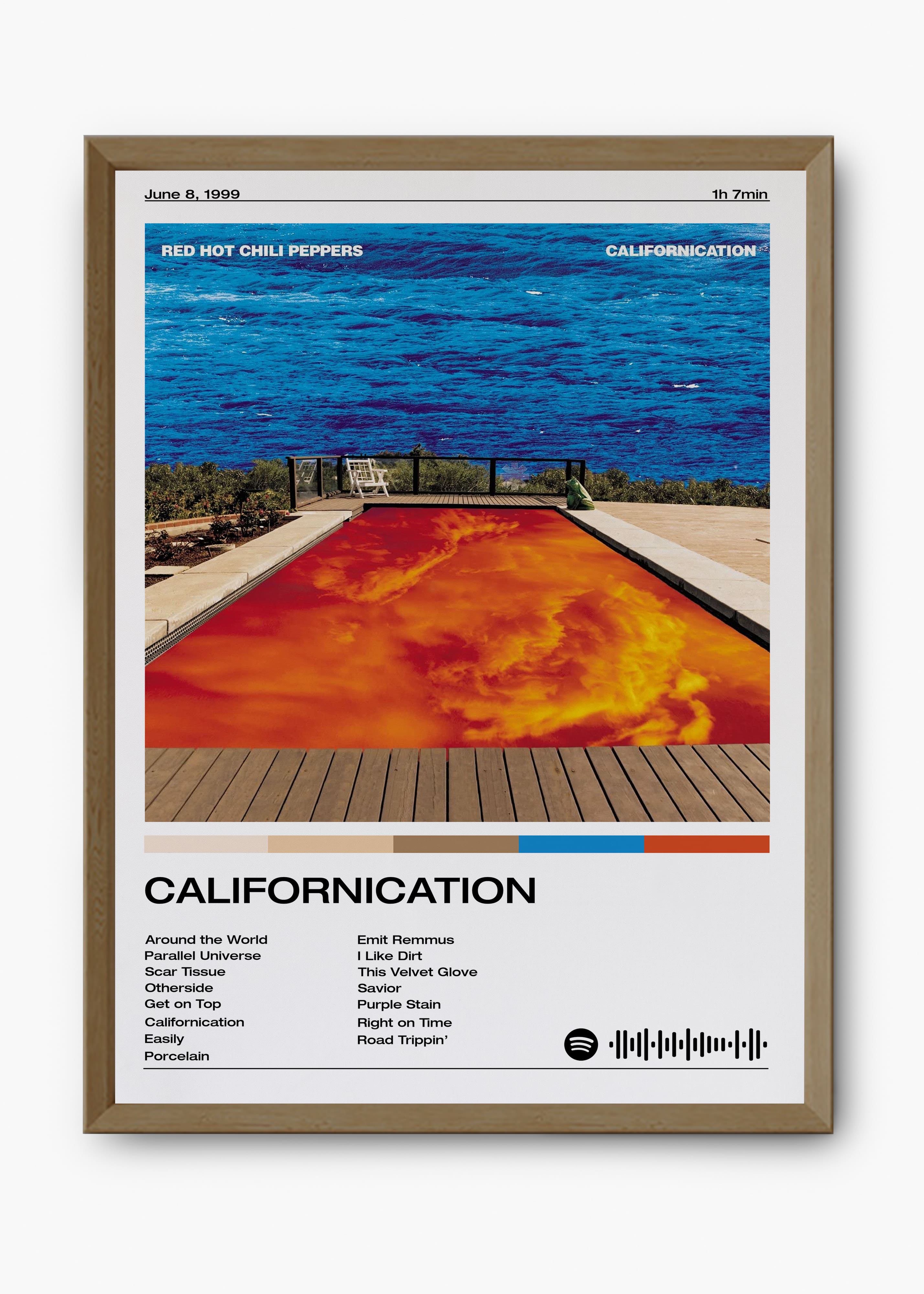 Quadro Red Hot Chili Peppers Californication