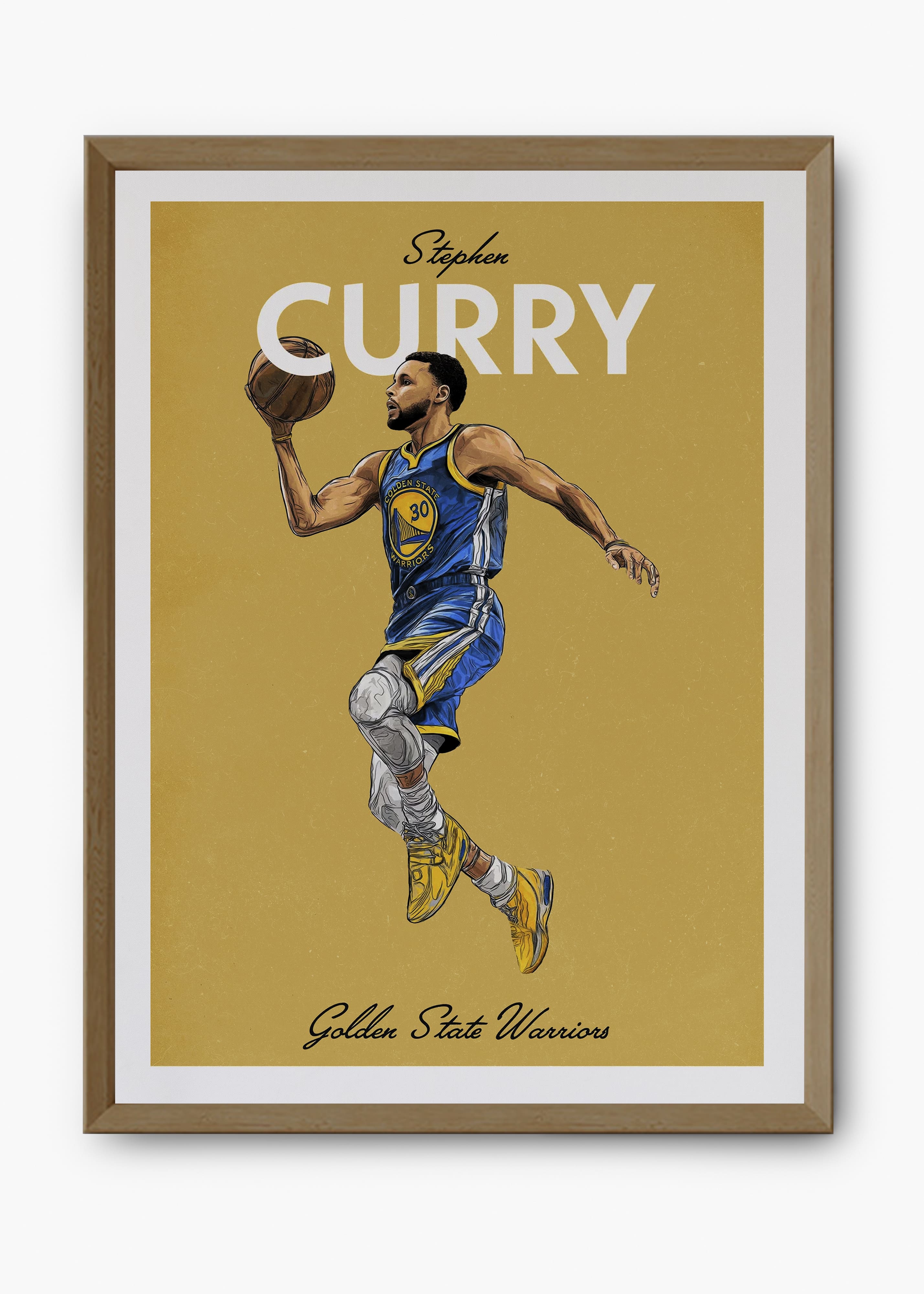 Quadro Stephen Curry - Golden State Warriors
