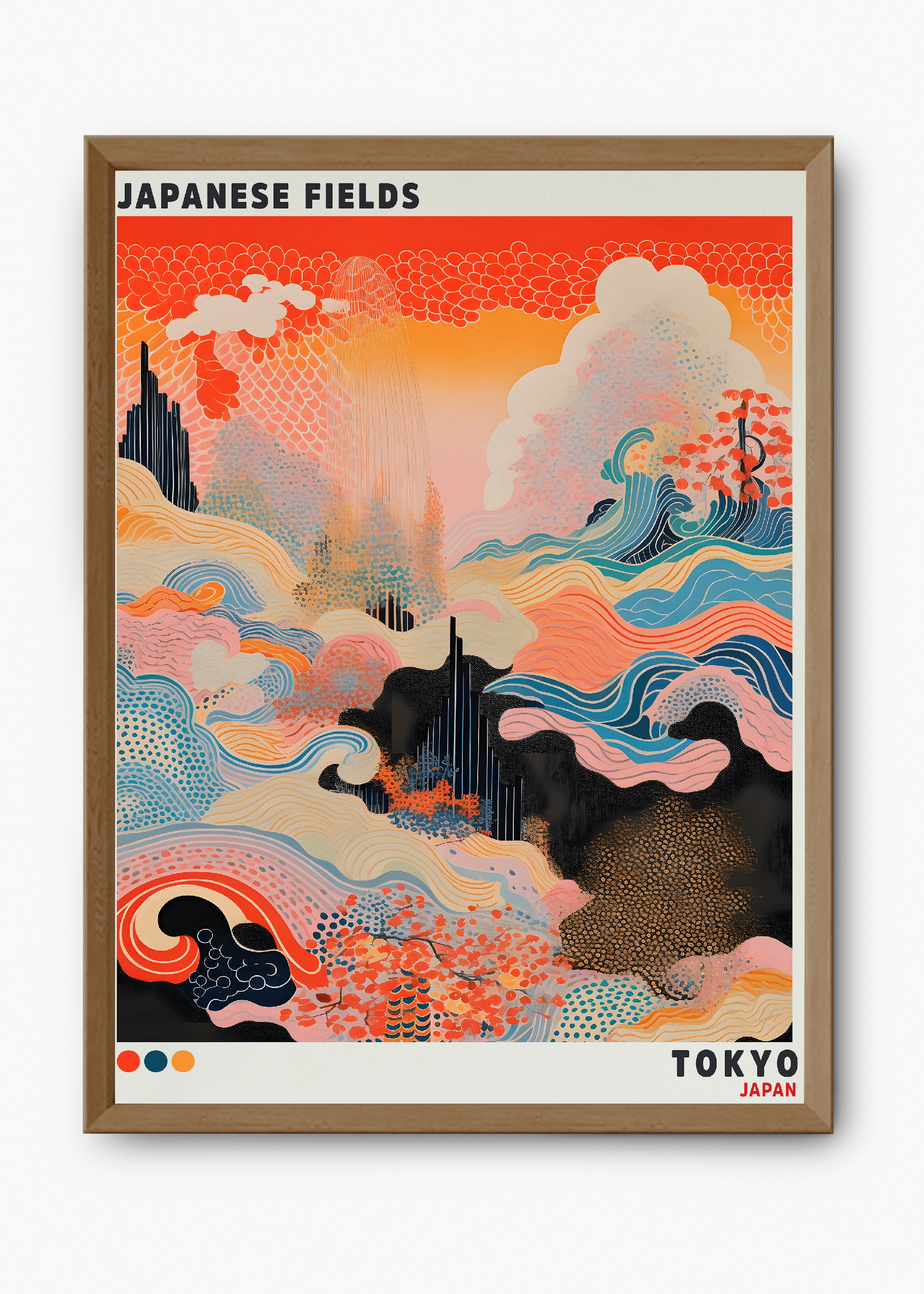 Quadro Japones Fields - 9