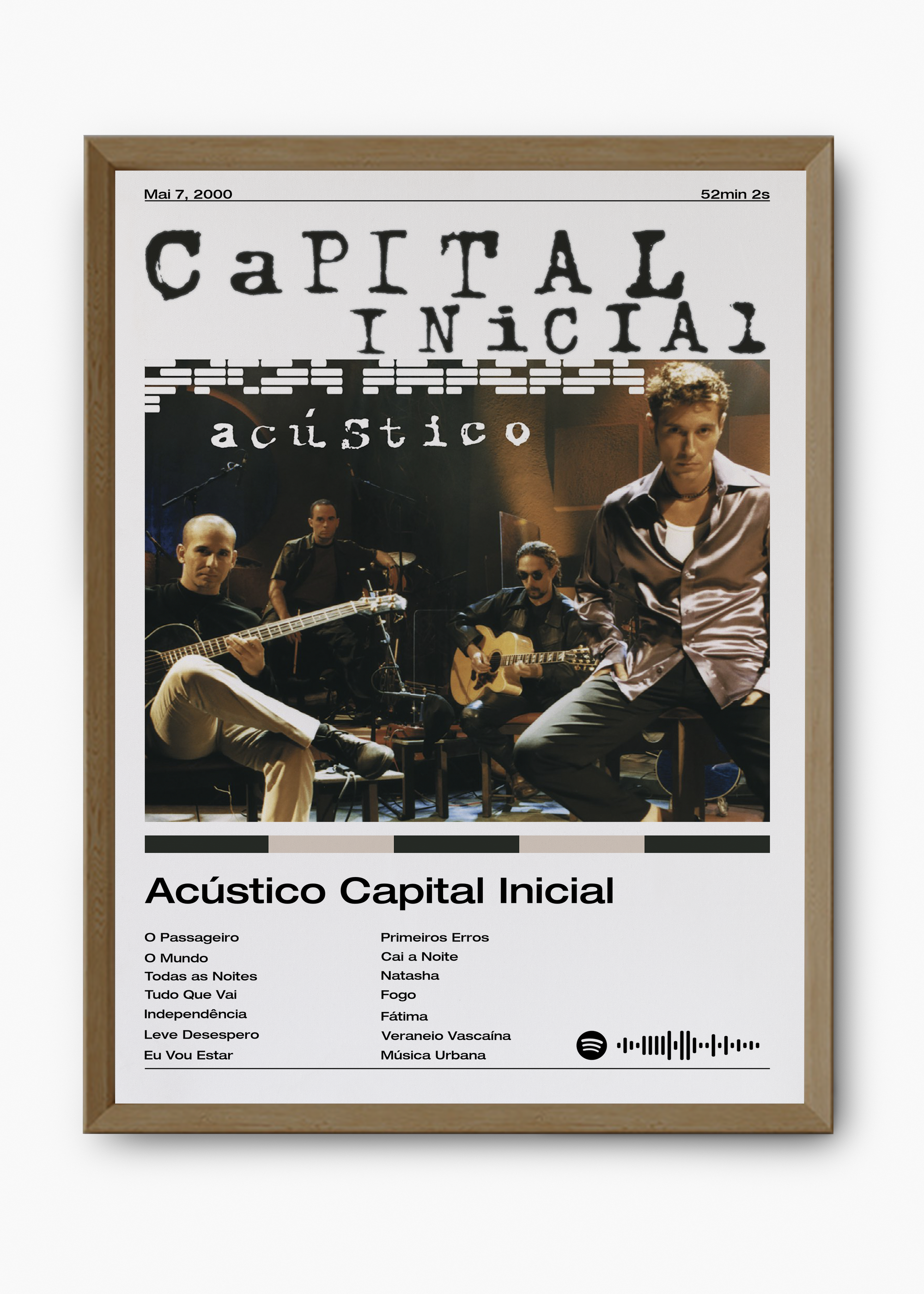 Quadro Acústico Capital Inicial - 9