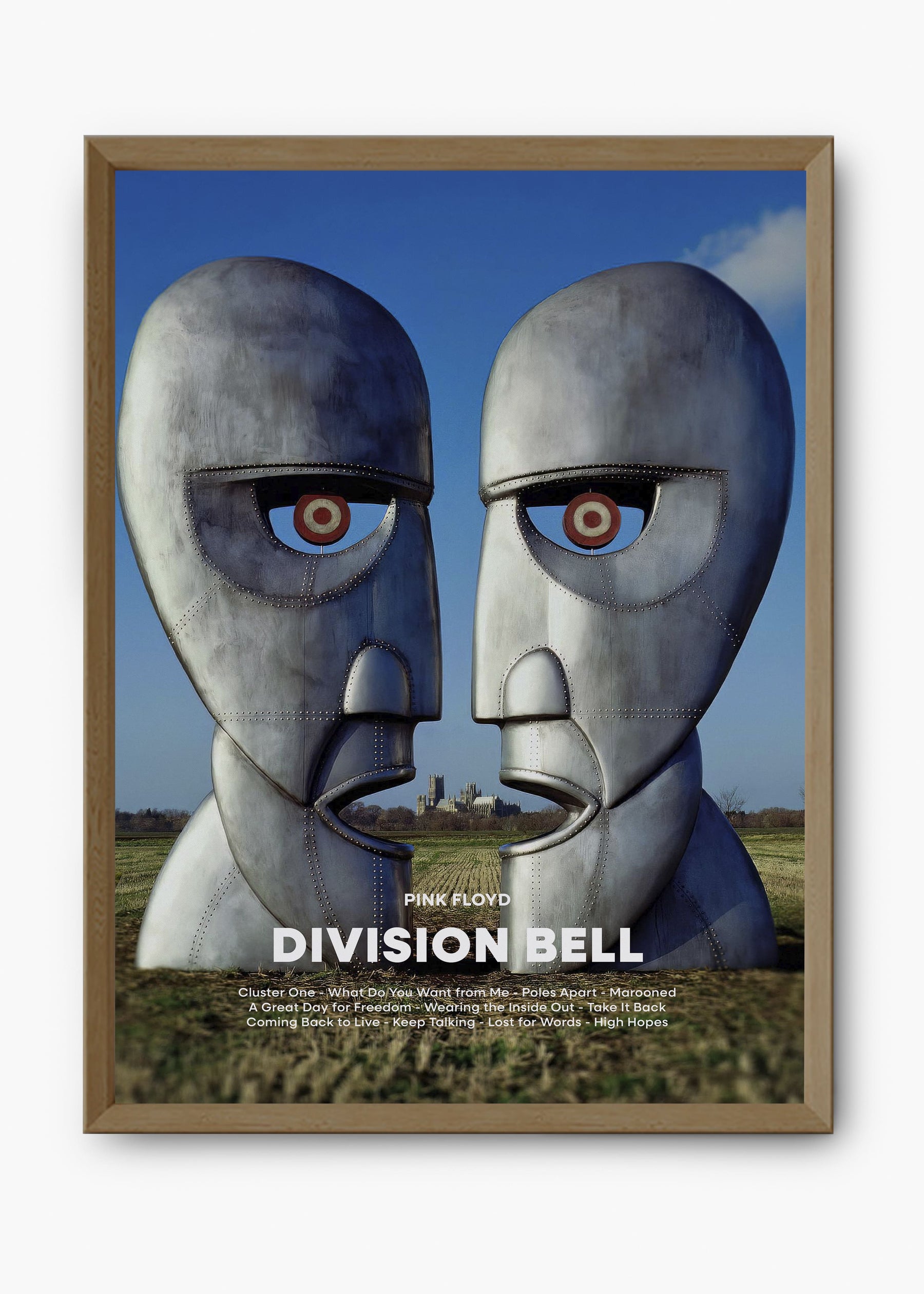 Quadro Pink Floyd Division Bell Capa