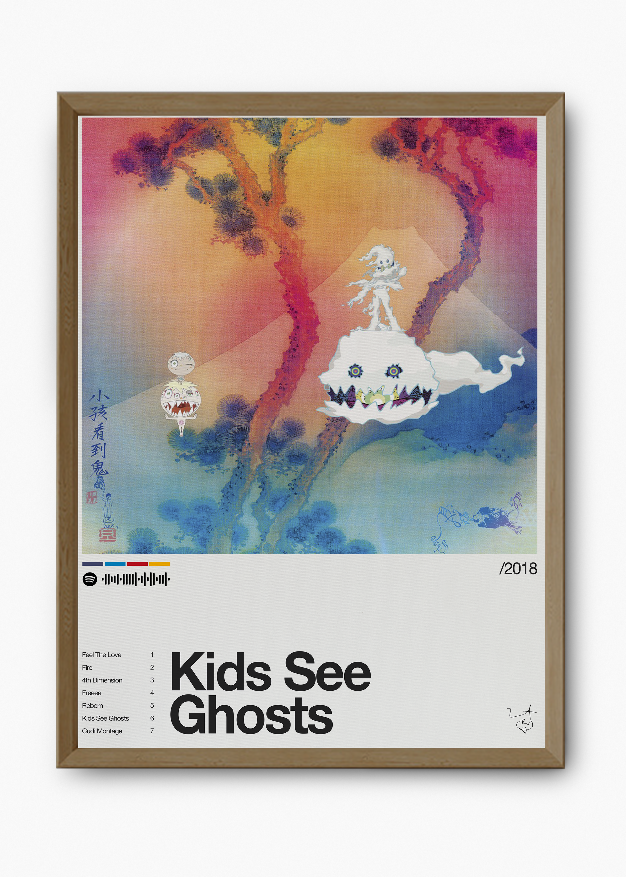 Quadro Kanye West Kids See Ghosts II - 9