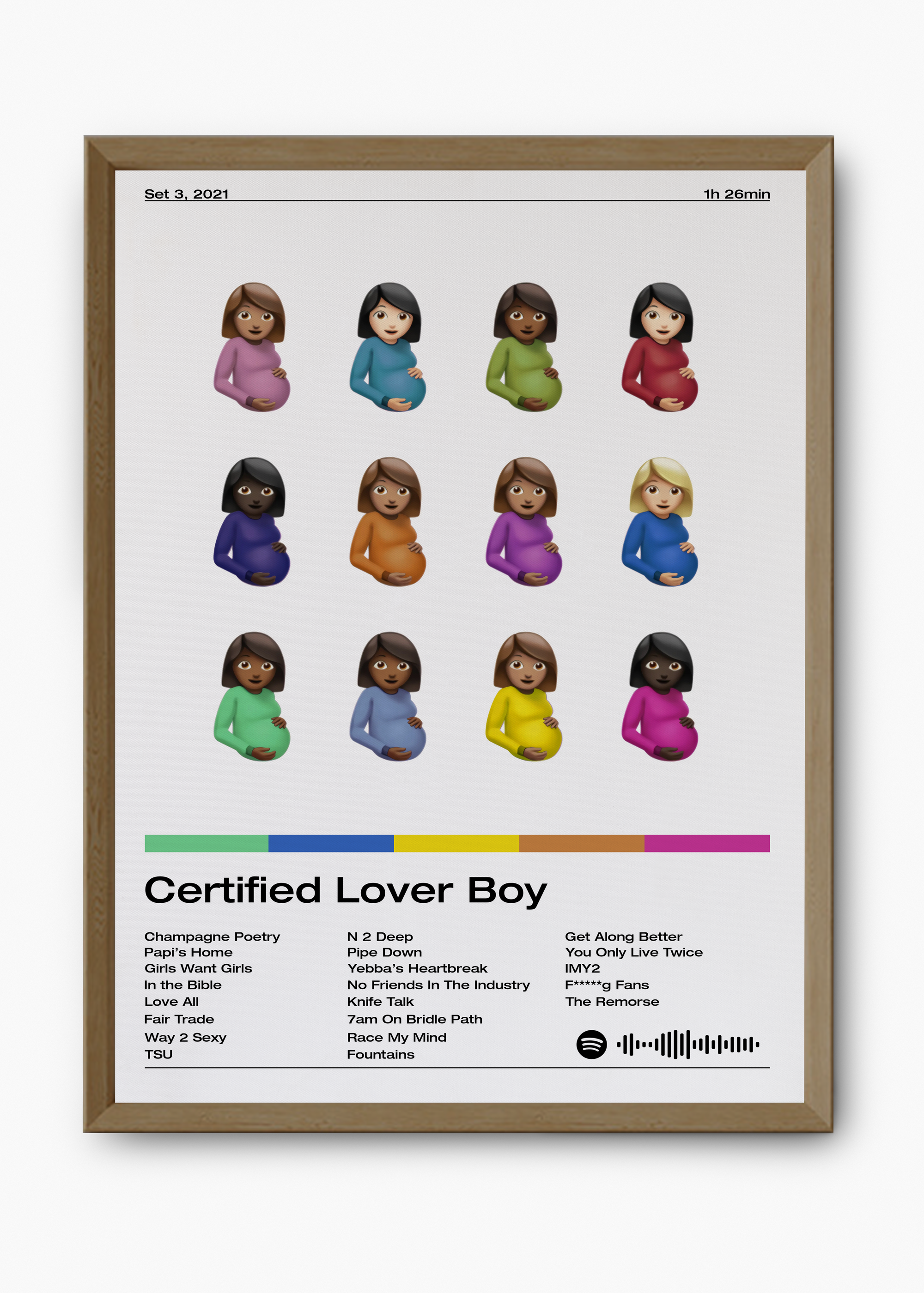 Quadro Drake Certified Lover Boy - 9