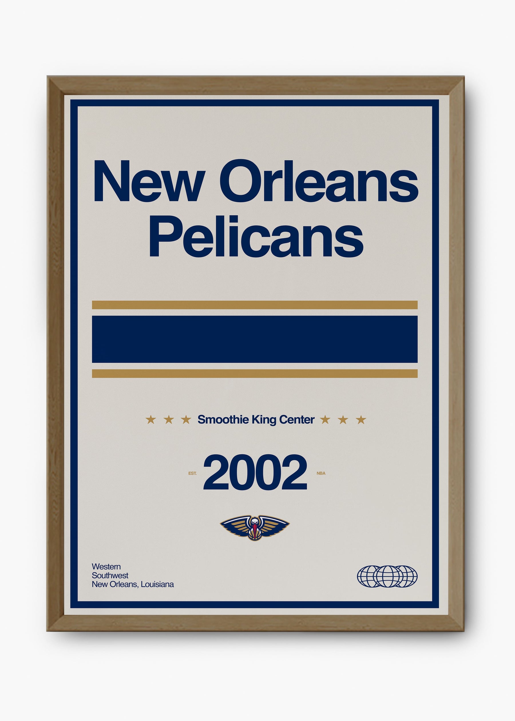 Quadro NBA New Orleans Pelicans