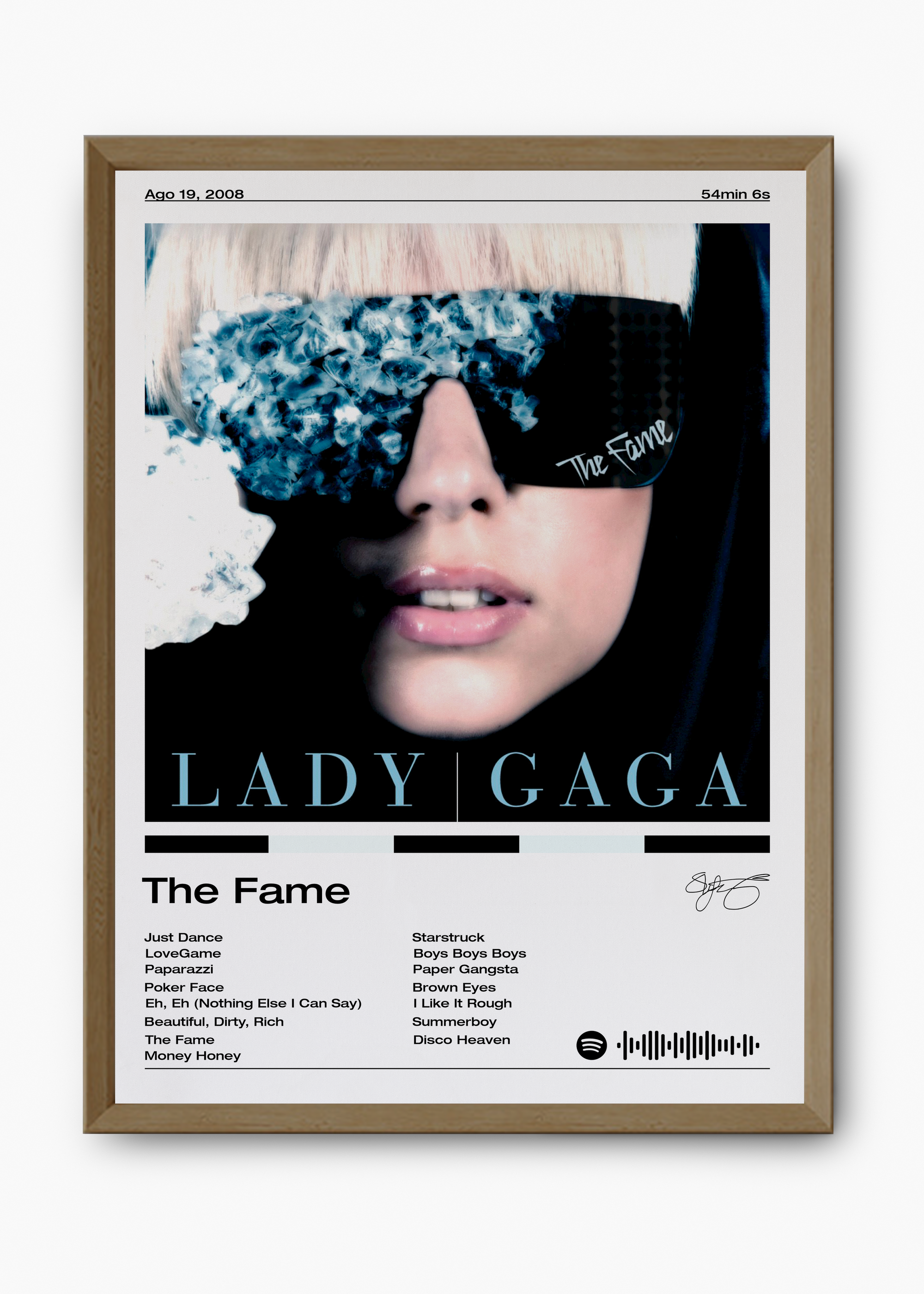 Quadro Lady Gaga The Fame - 9